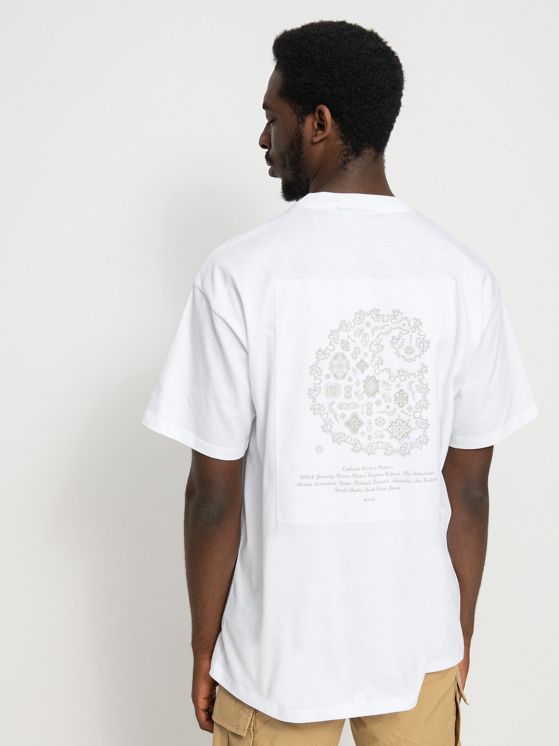 T-shirt Carhartt WIP Verse Patch (white)