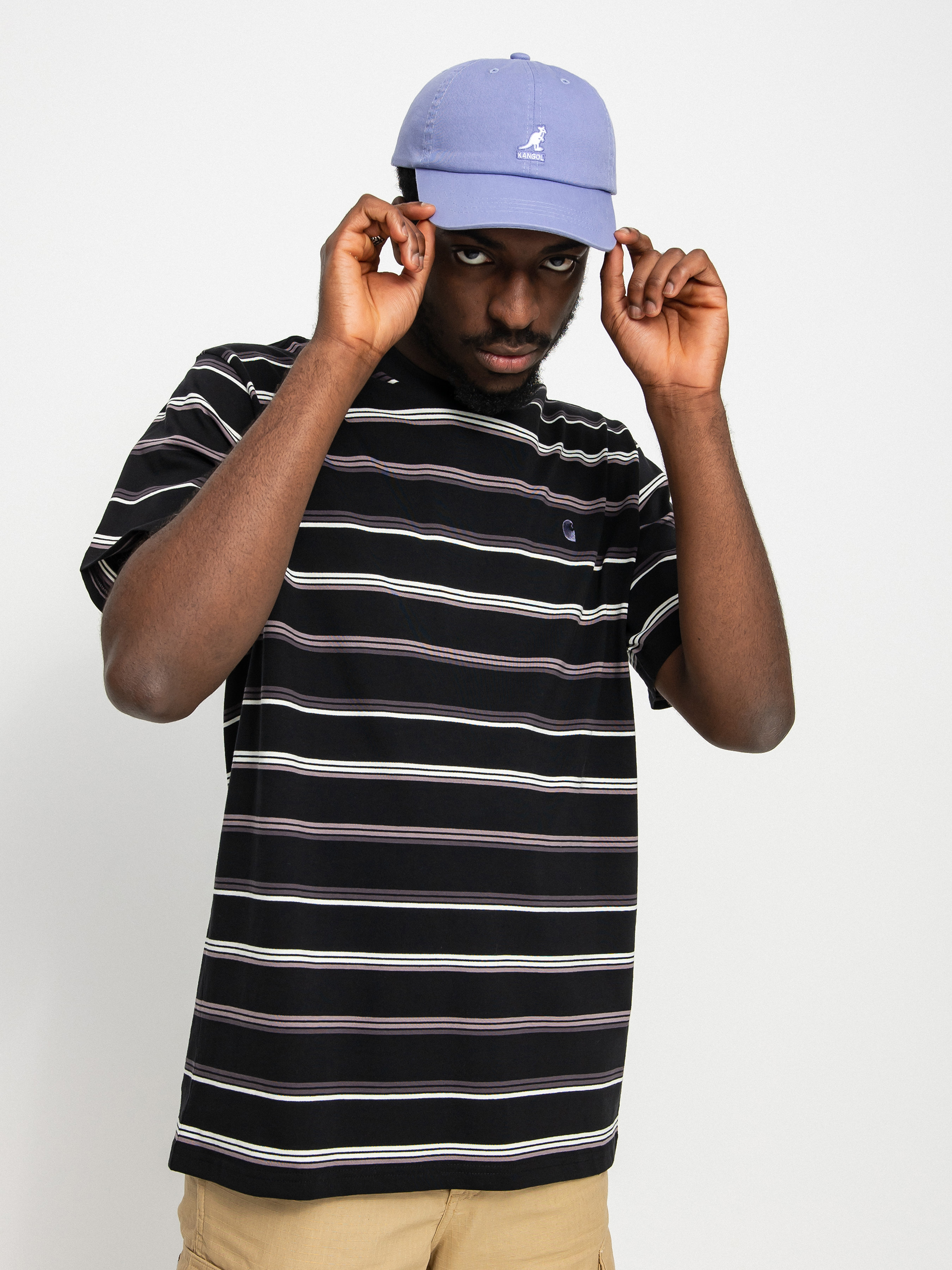 T-shirt Carhartt WIP Vonn (vonn stripe/black/artichoke/artichoke)