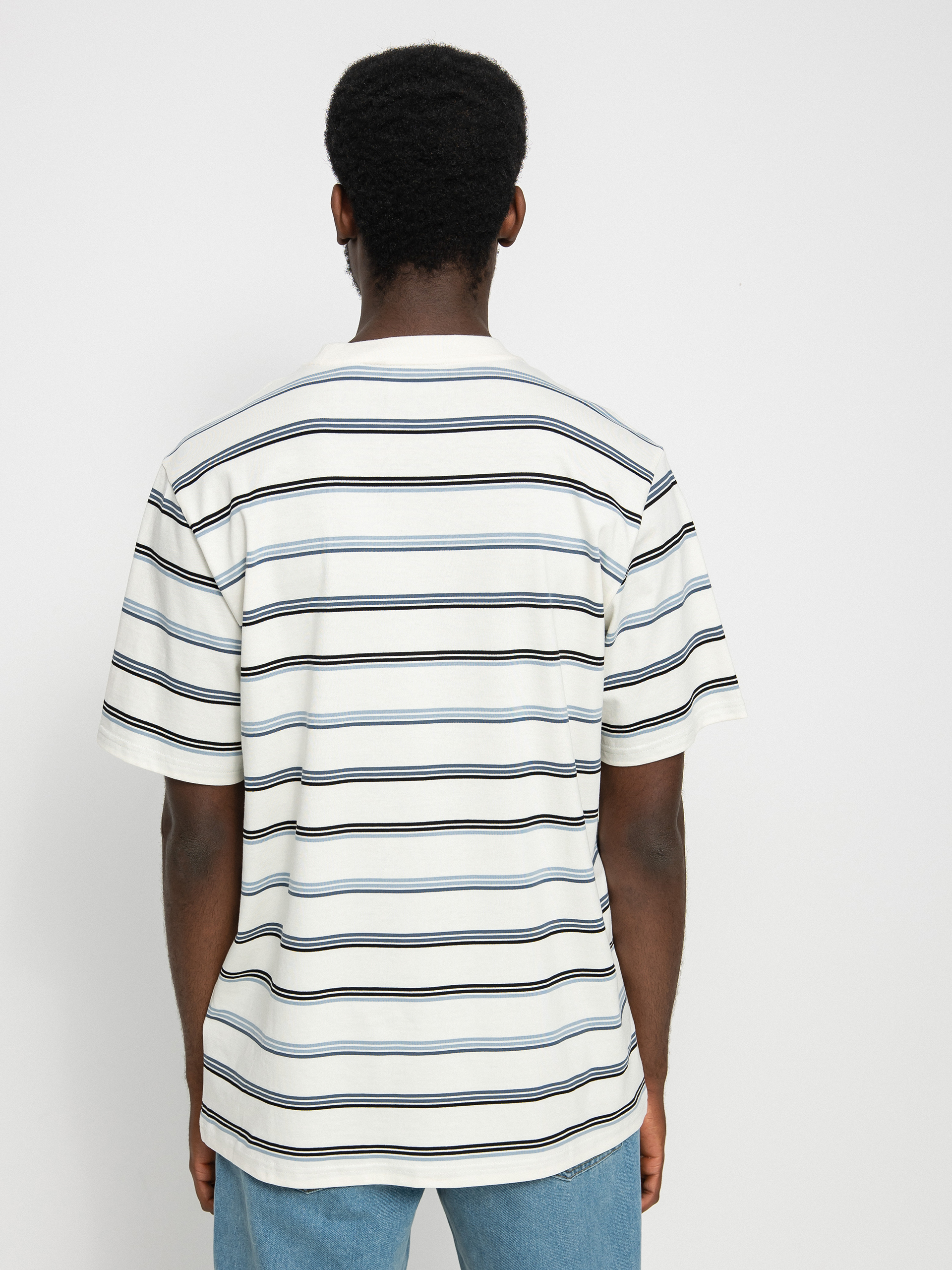 T-shirt Carhartt WIP Vonn (vonn stripe/wax/storm blue/storm blue)