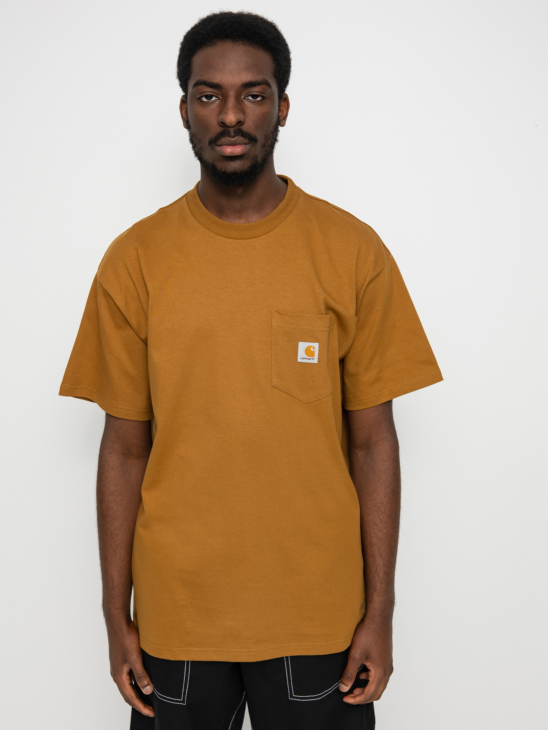 T-shirt Carhartt WIP Local Pocket (hamilton brown/dusty h brown)