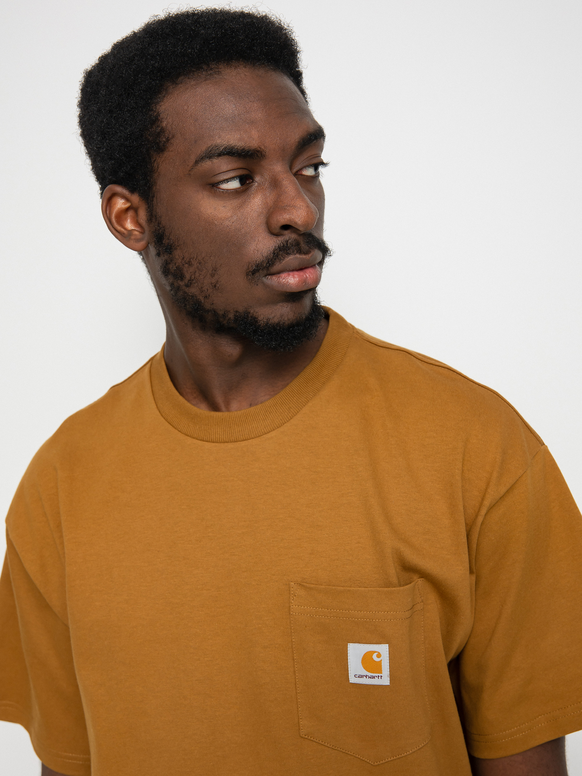 T-shirt Carhartt WIP Local Pocket (hamilton brown/dusty h brown)