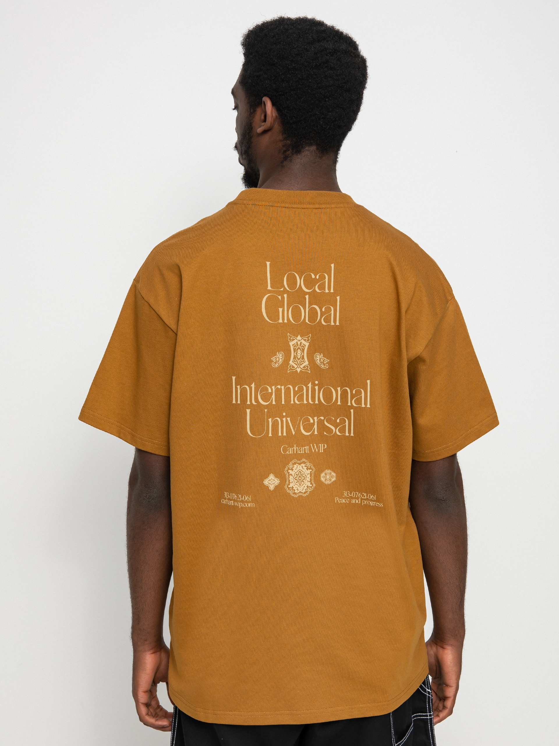 T-shirt Carhartt WIP Local Pocket (hamilton brown/dusty h brown)