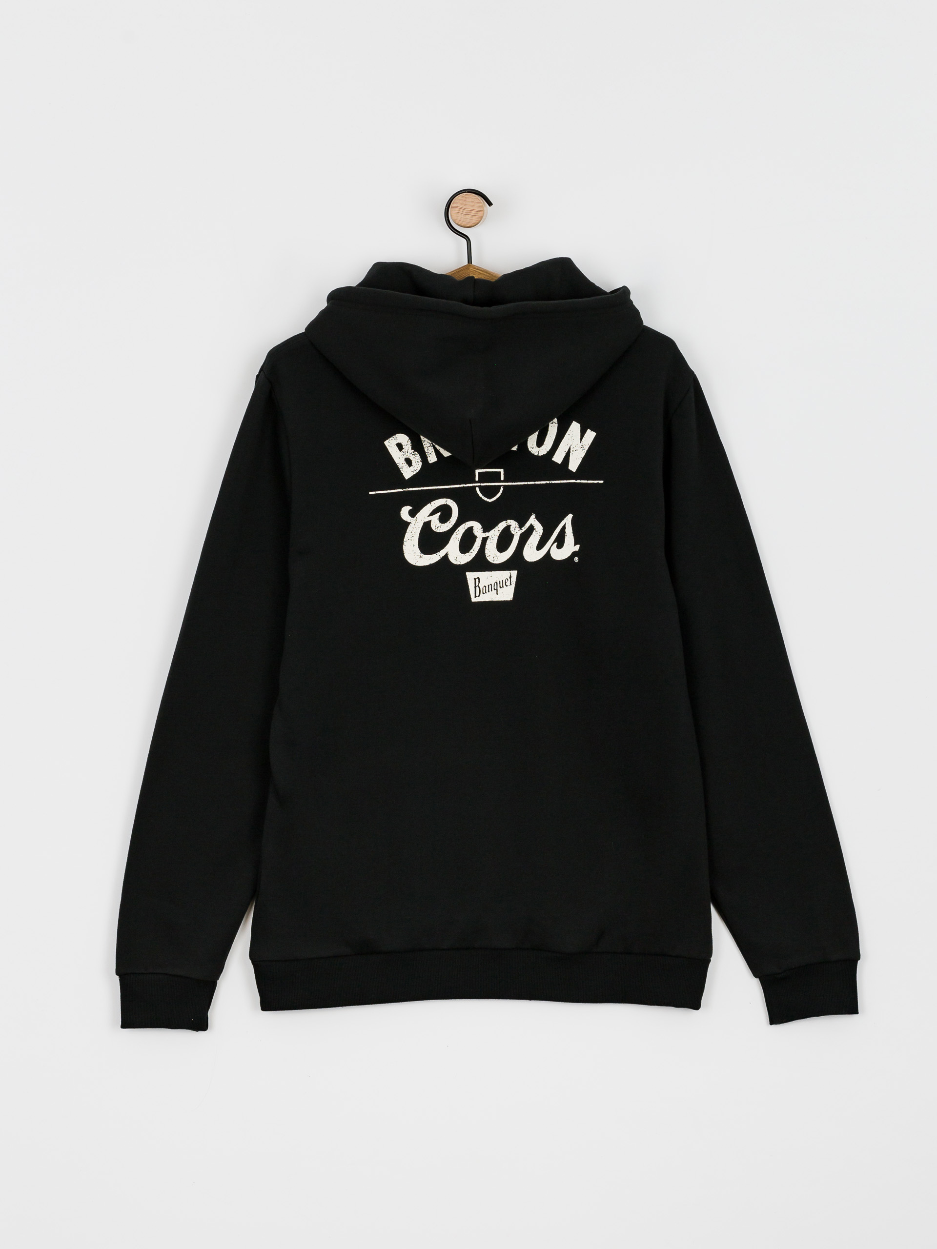 Bluza z kapturem Brixton Coors Labor HD (black)