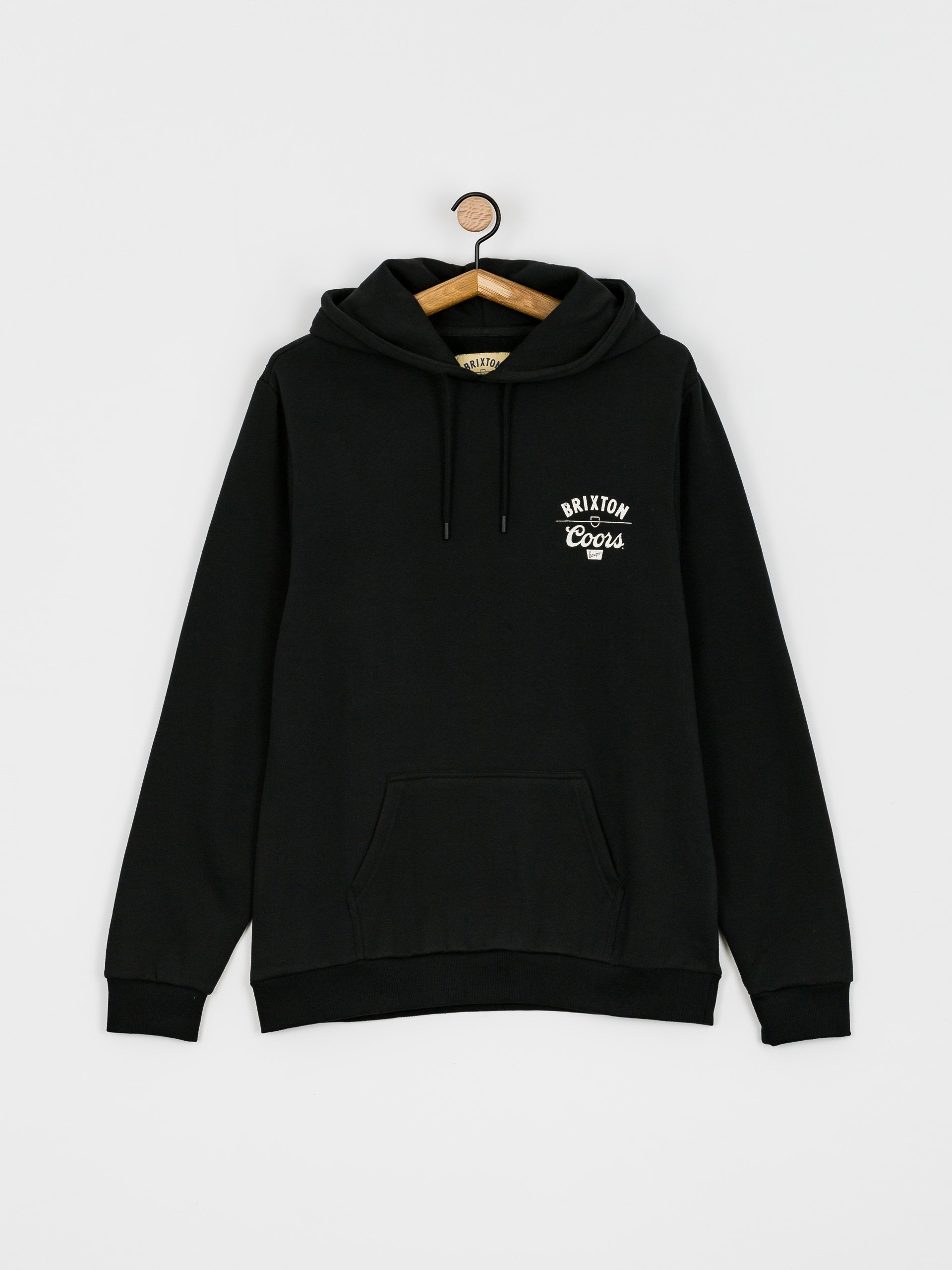 Bluza z kapturem Brixton Coors Labor HD (black)