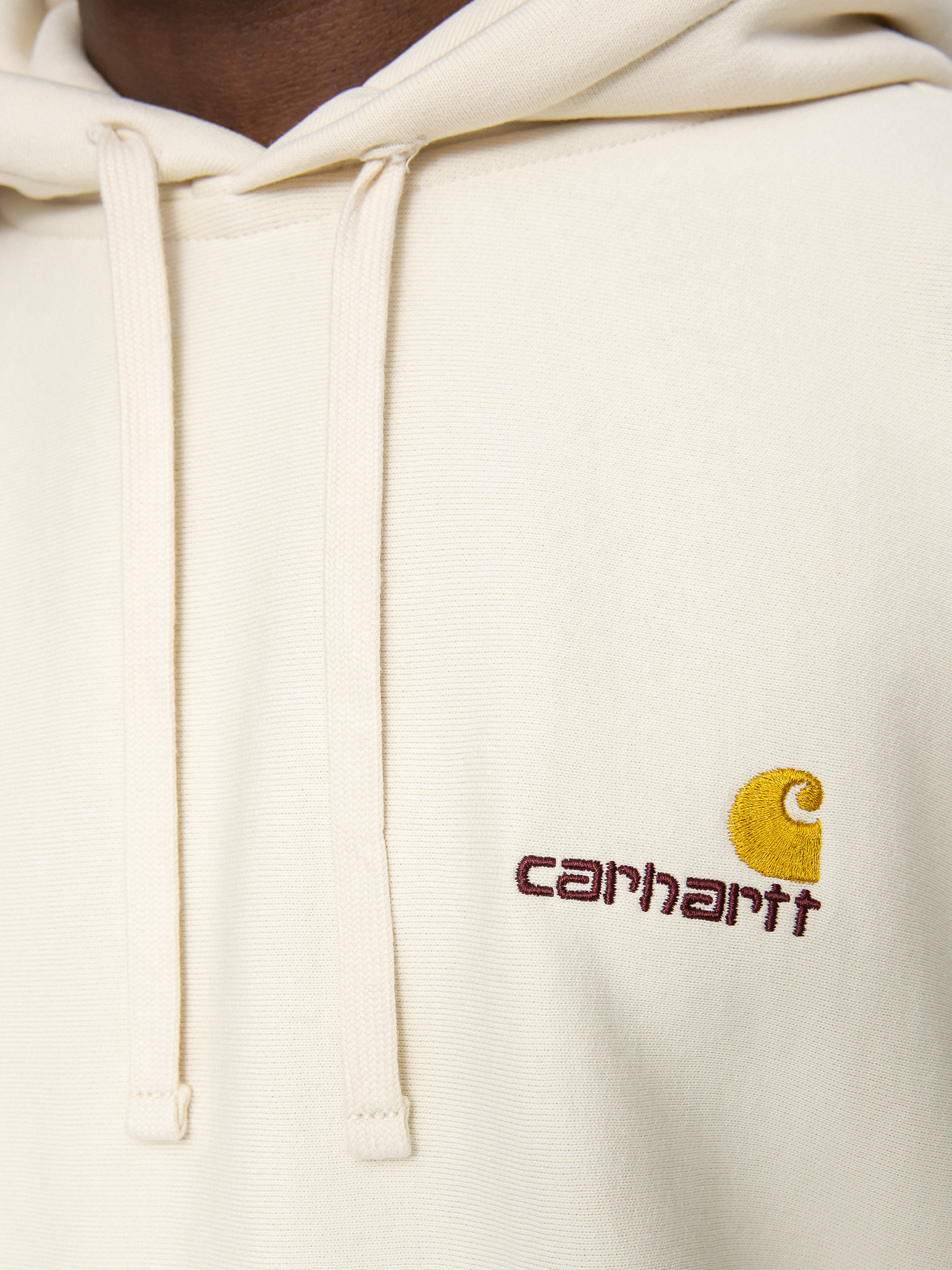 Bluza z kapturem Carhartt WIP American Script HD (natural)