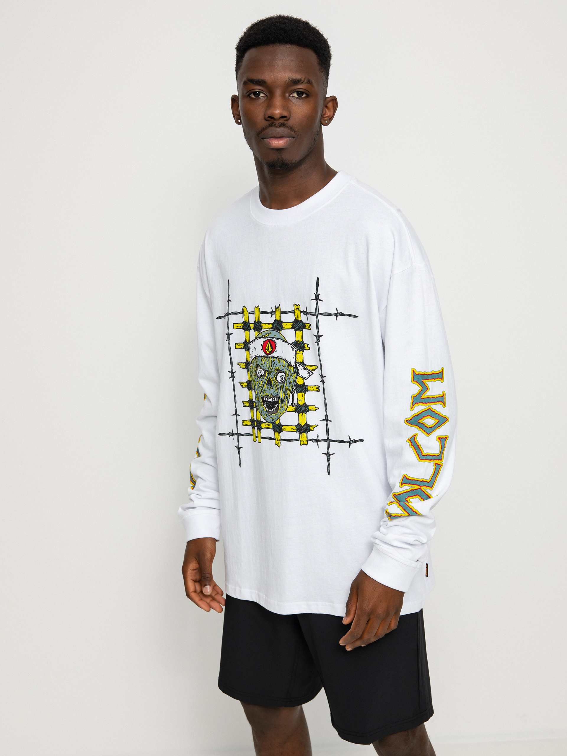 Longsleeve Volcom Richard French Fa Gd Lse (white)