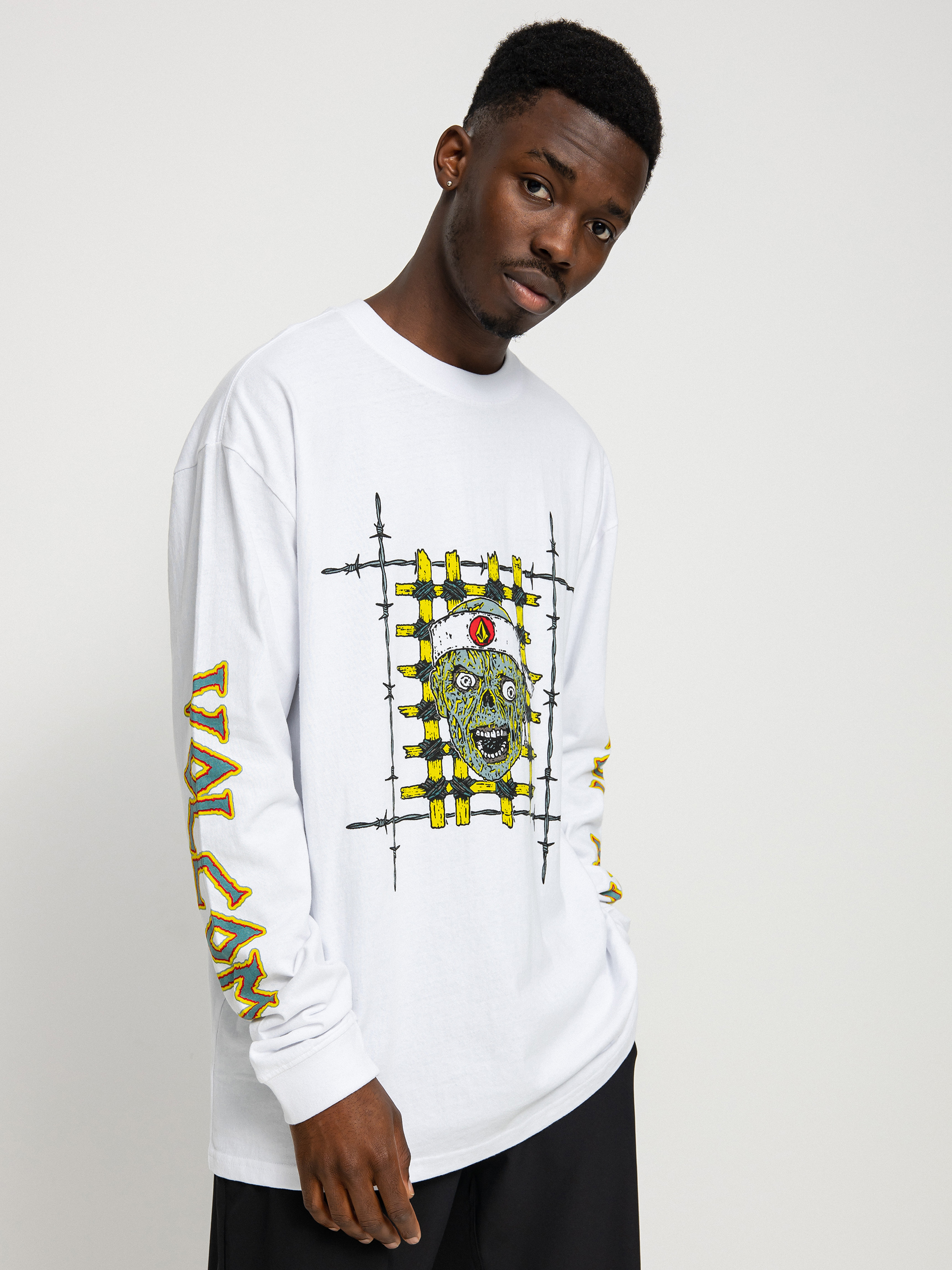 Longsleeve Volcom Richard French Fa Gd Lse (white)