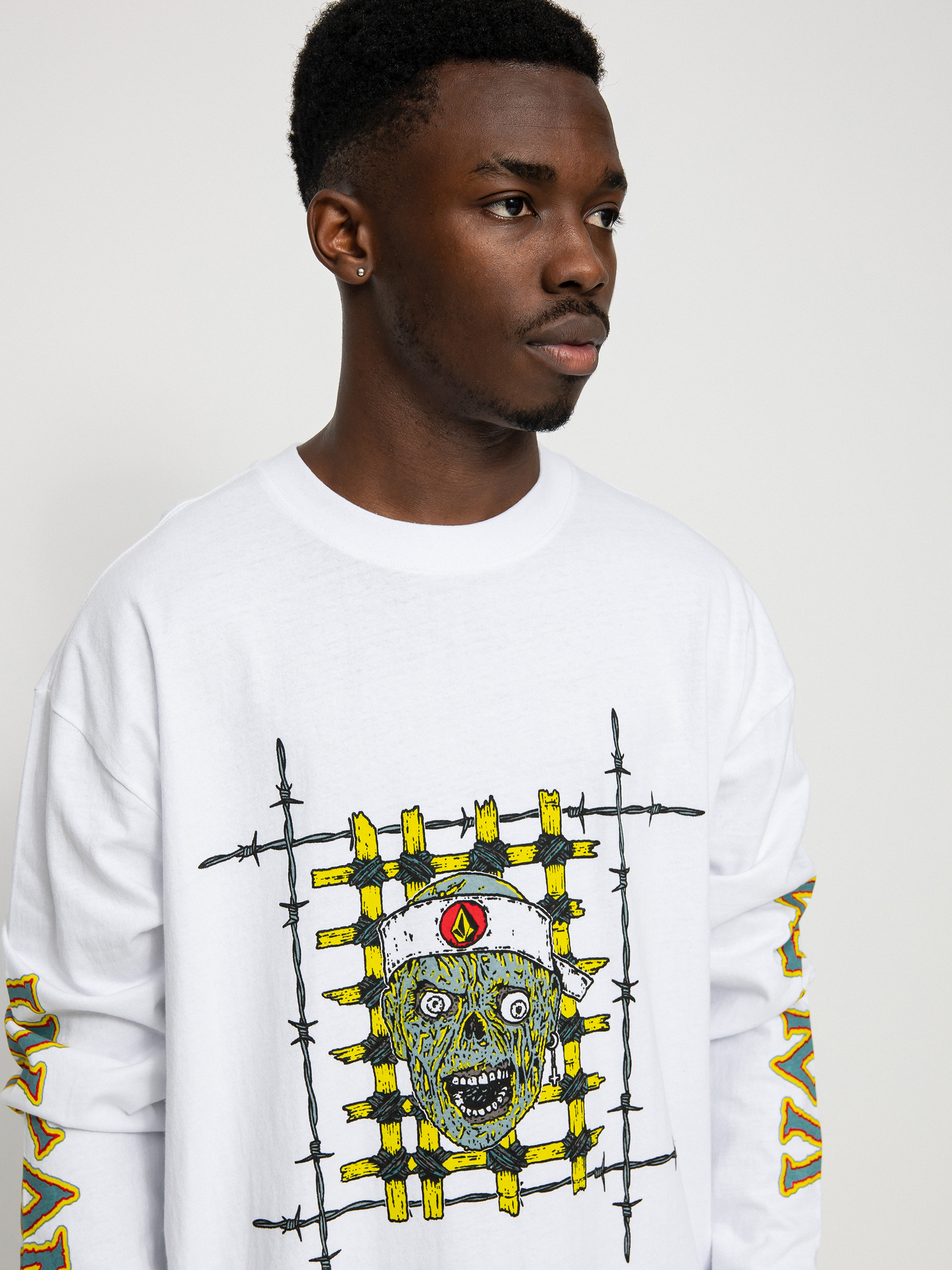 Longsleeve Volcom Richard French Fa Gd Lse (white)