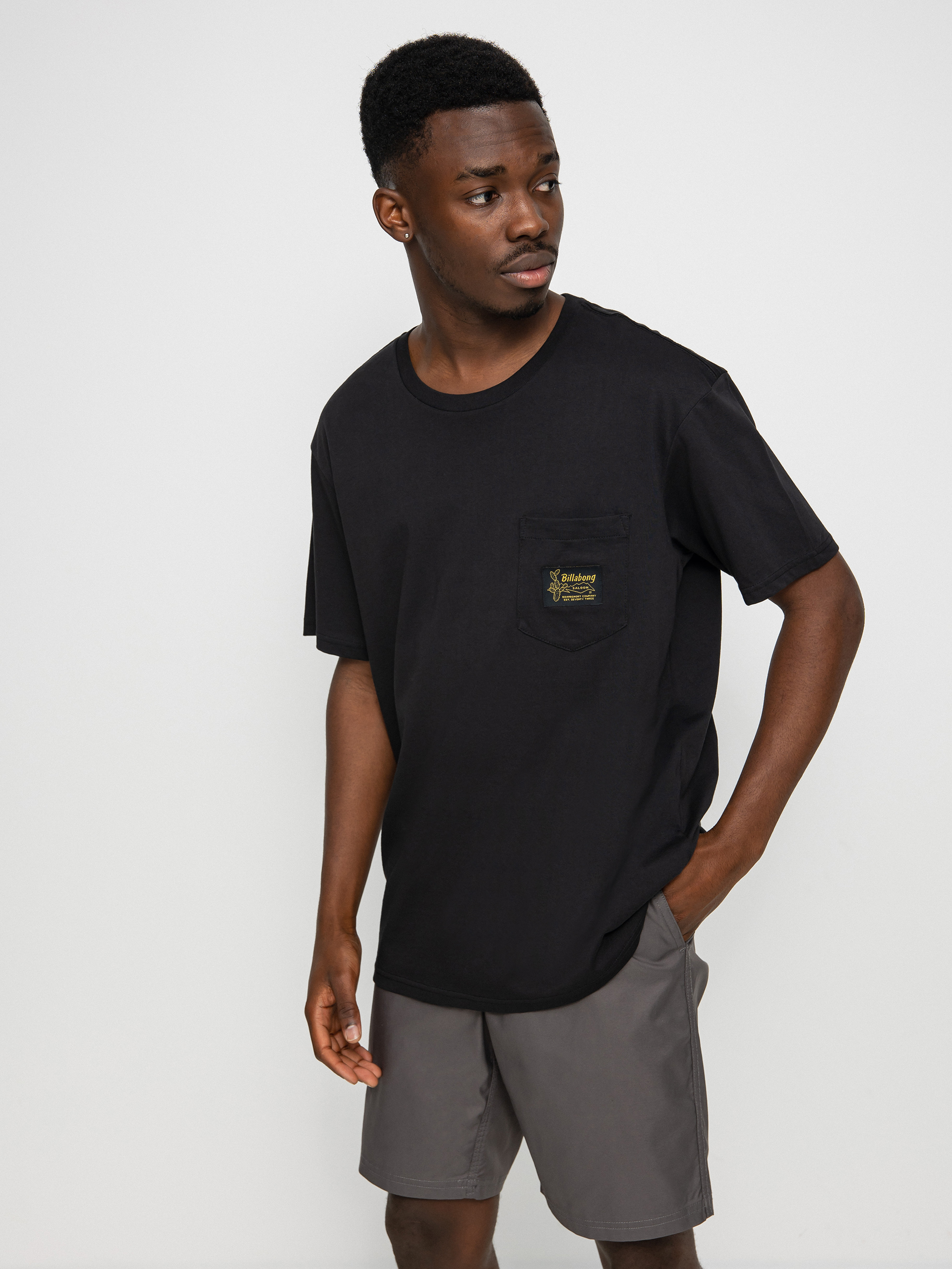 T-shirt Billabong Lounge Pocket (black)