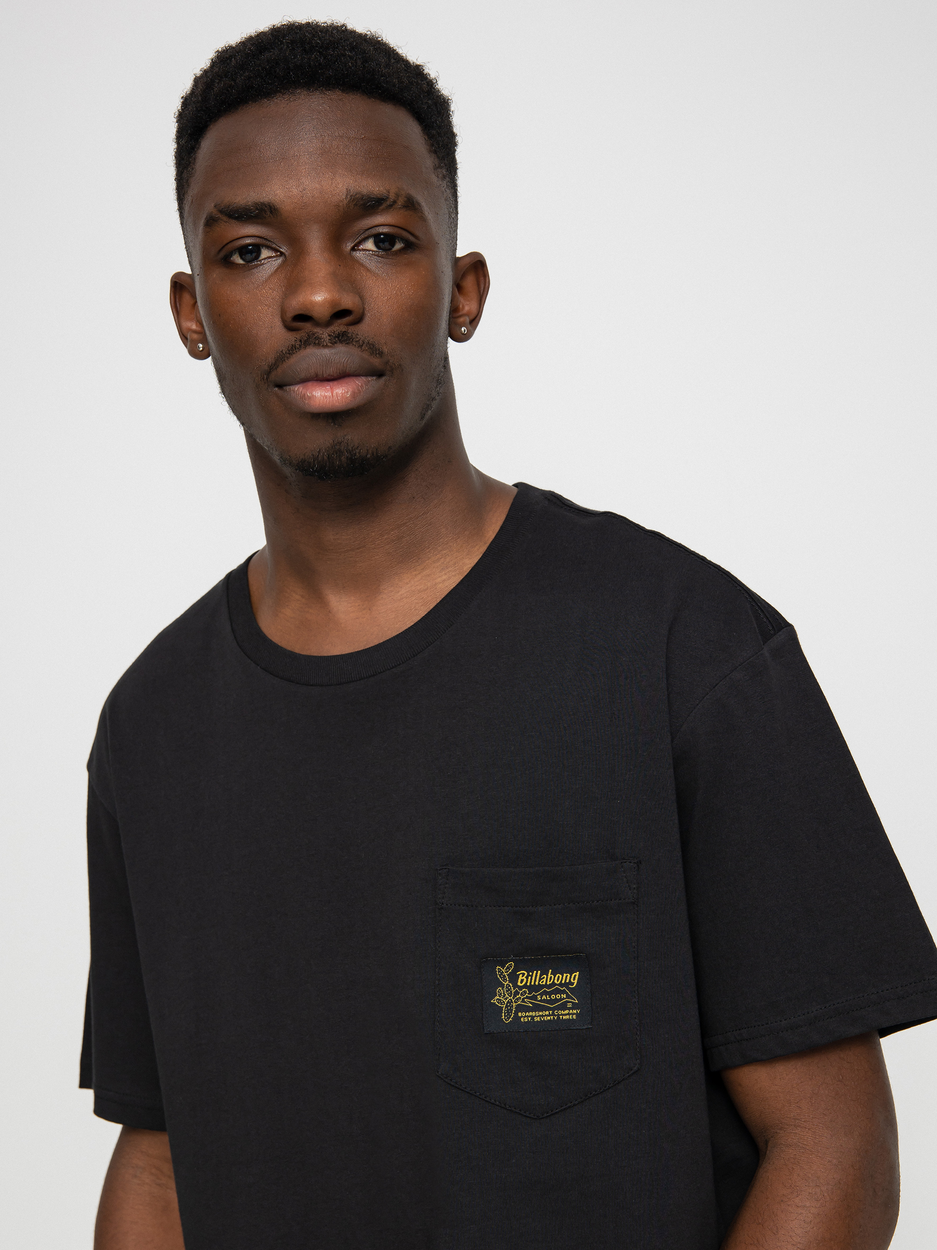 T-shirt Billabong Lounge Pocket (black)