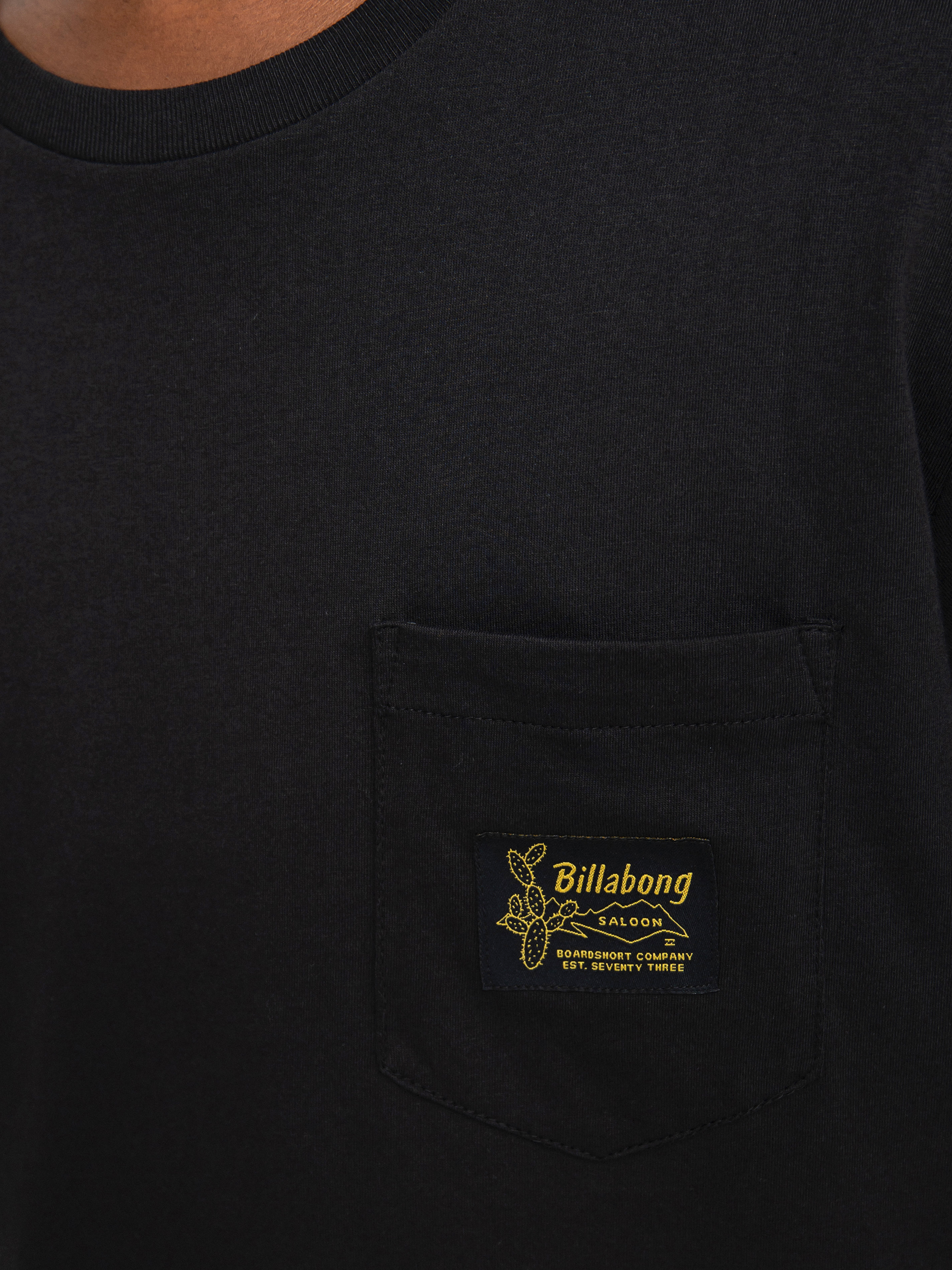 T-shirt Billabong Lounge Pocket (black)
