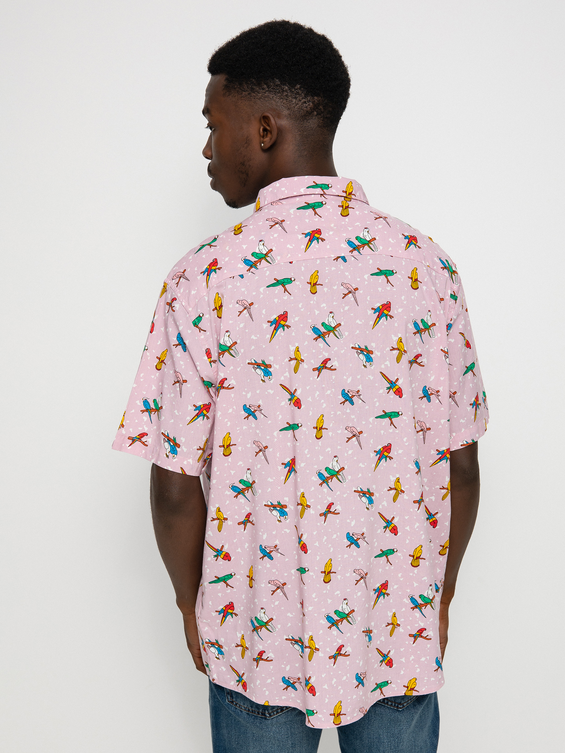 Koszula RVCA Lp X Klw Parrots (pink)