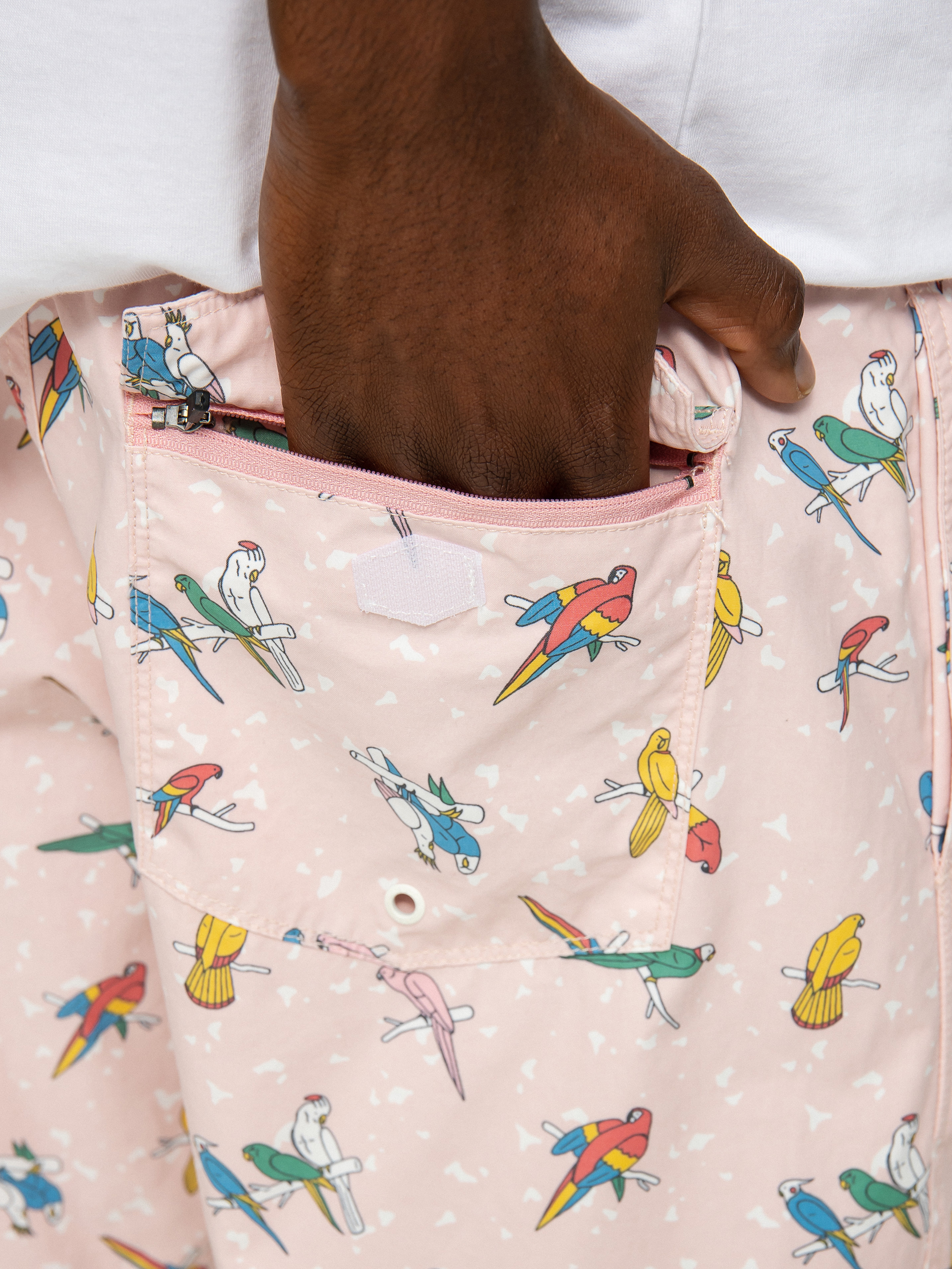 Boardshorty RVCA Lp X Klw Elastic (pink)