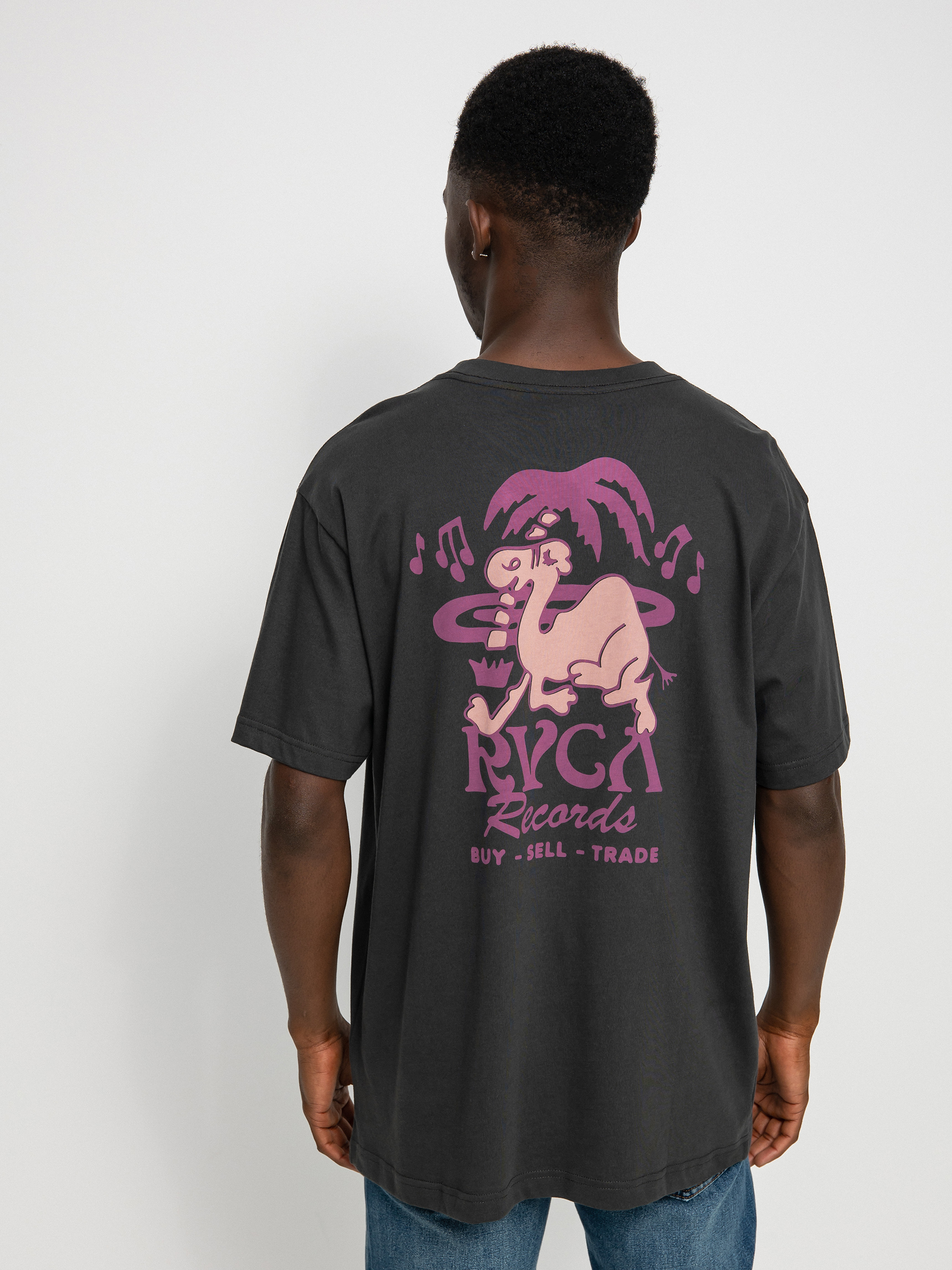 T-shirt RVCA Rvca Records (pirate black)