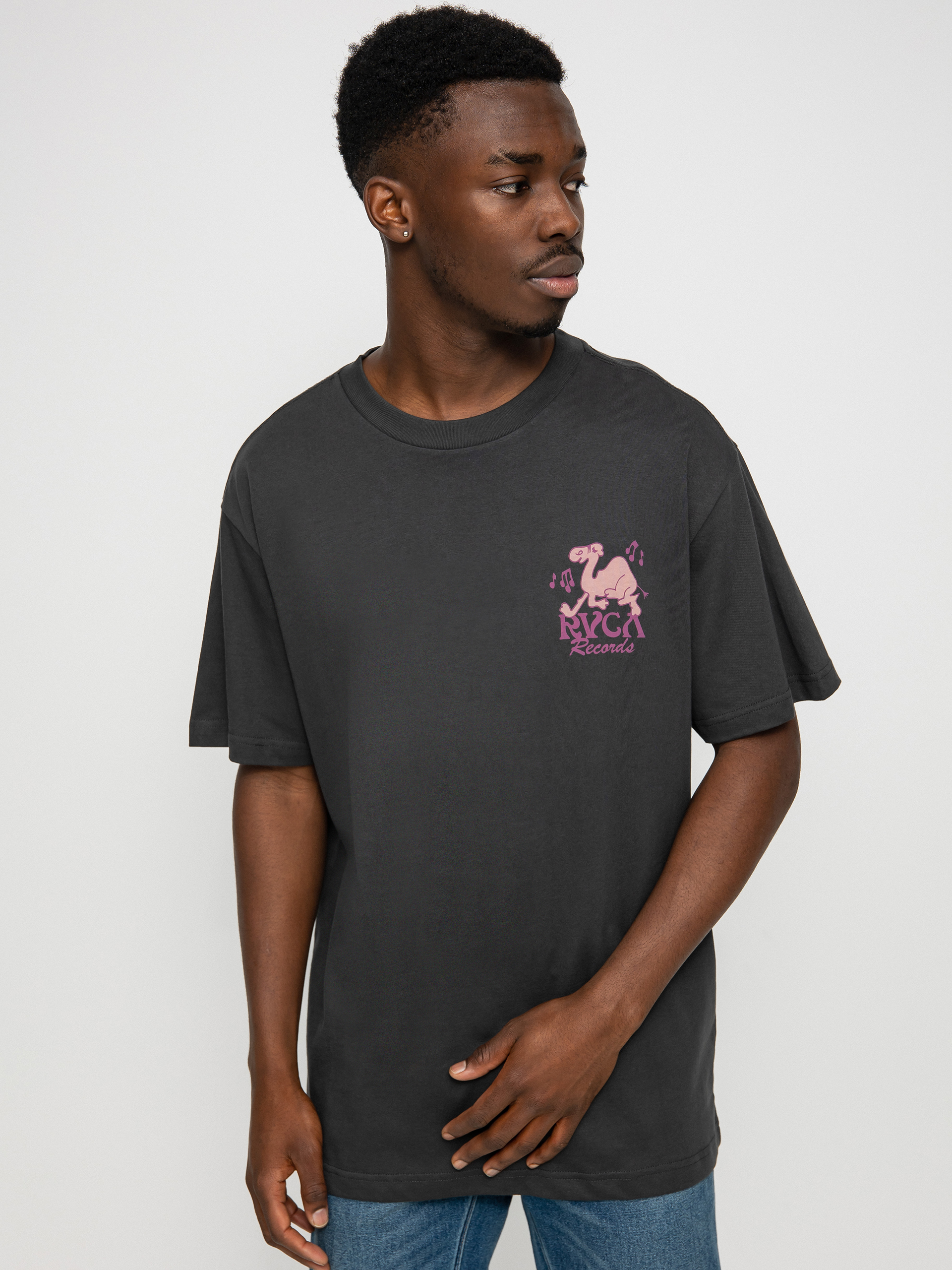 T-shirt RVCA Rvca Records (pirate black)