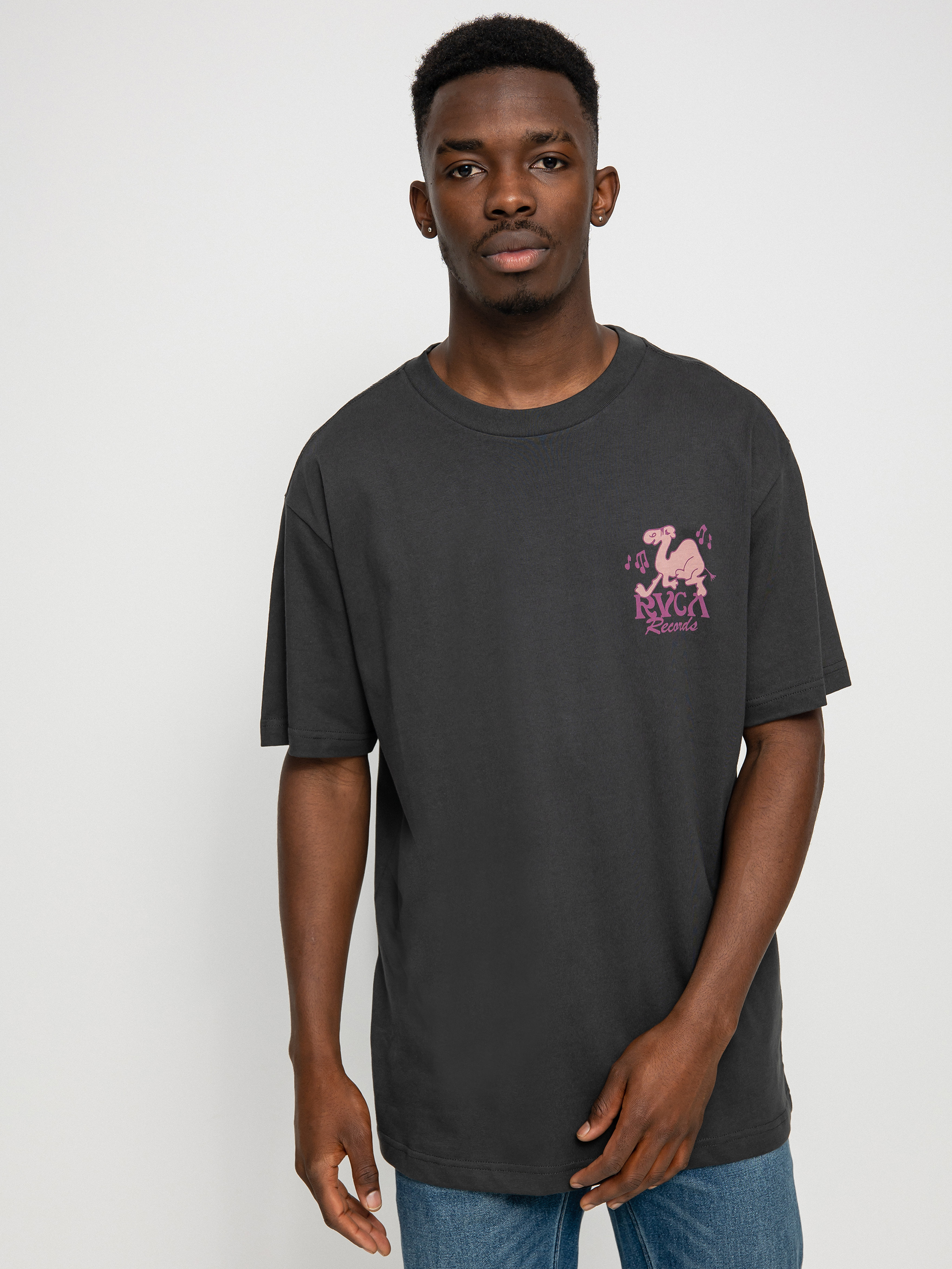 T-shirt RVCA Rvca Records (pirate black)