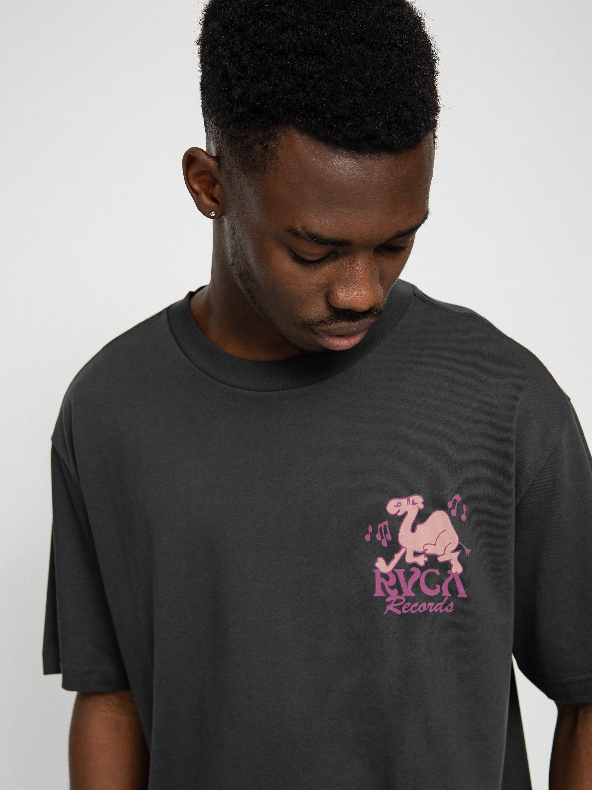 T-shirt RVCA Rvca Records (pirate black)