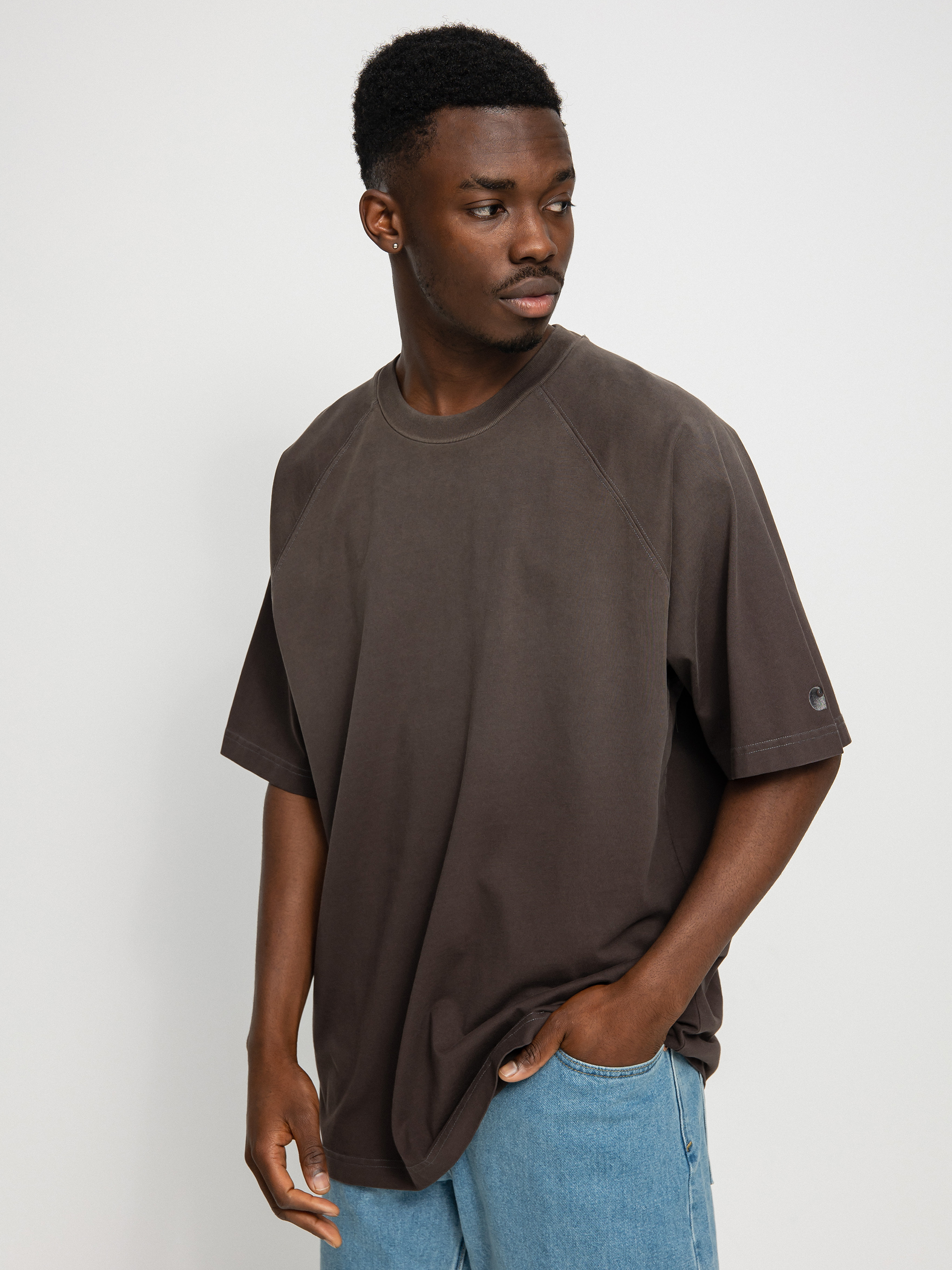 T-shirt Carhartt WIP Sol (stormcloud)