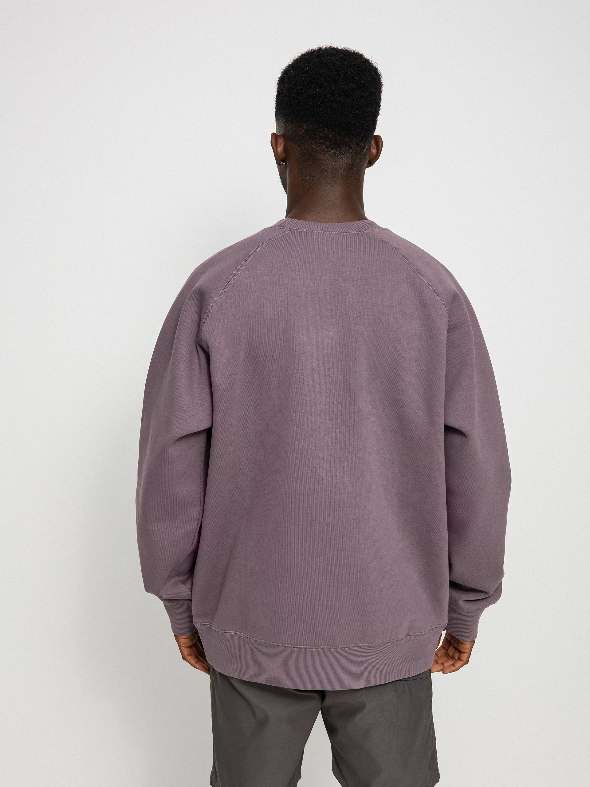Bluza Carhartt WIP Chase (misty thistle/gold)