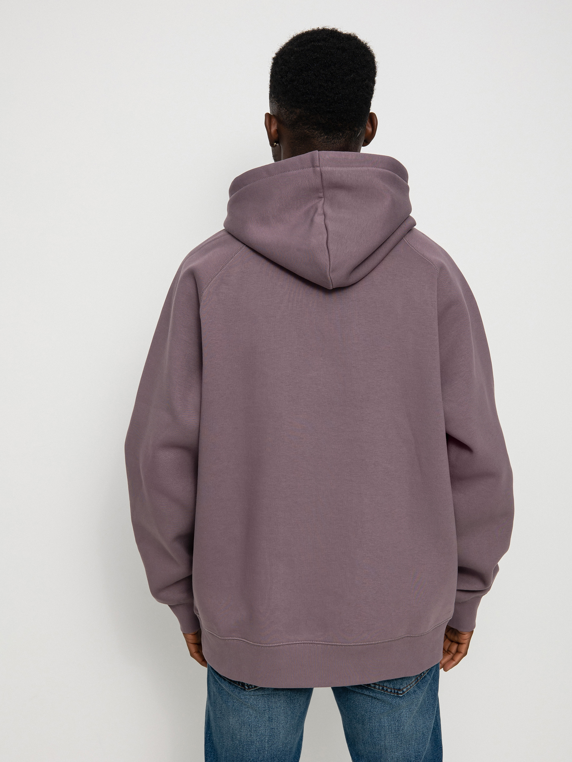 Bluza z kapturem Carhartt WIP Chase HD (misty thistle/gold)