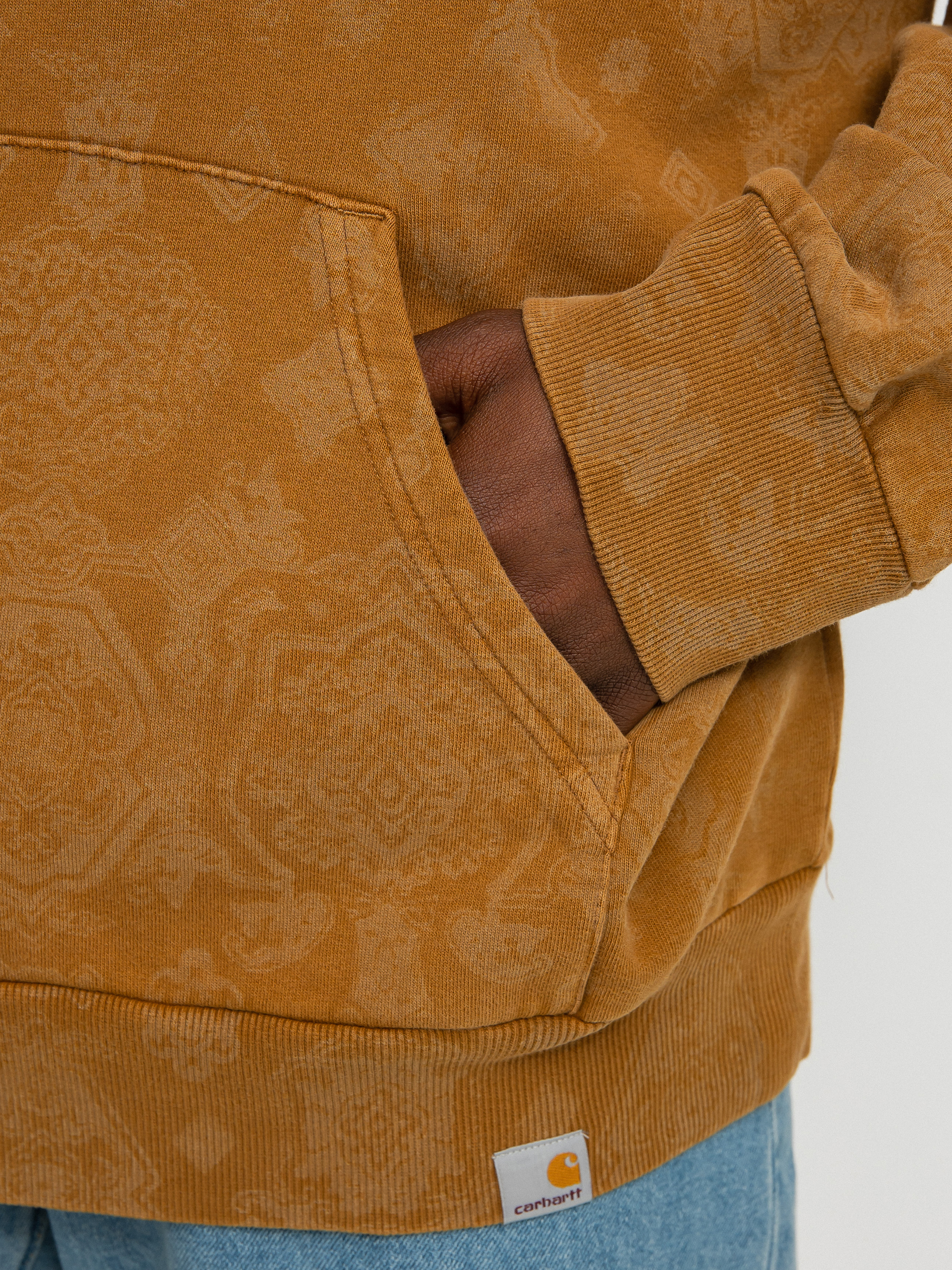 Bluza z kapturem Carhartt WIP Verse HD (verse print/hamilton brown)