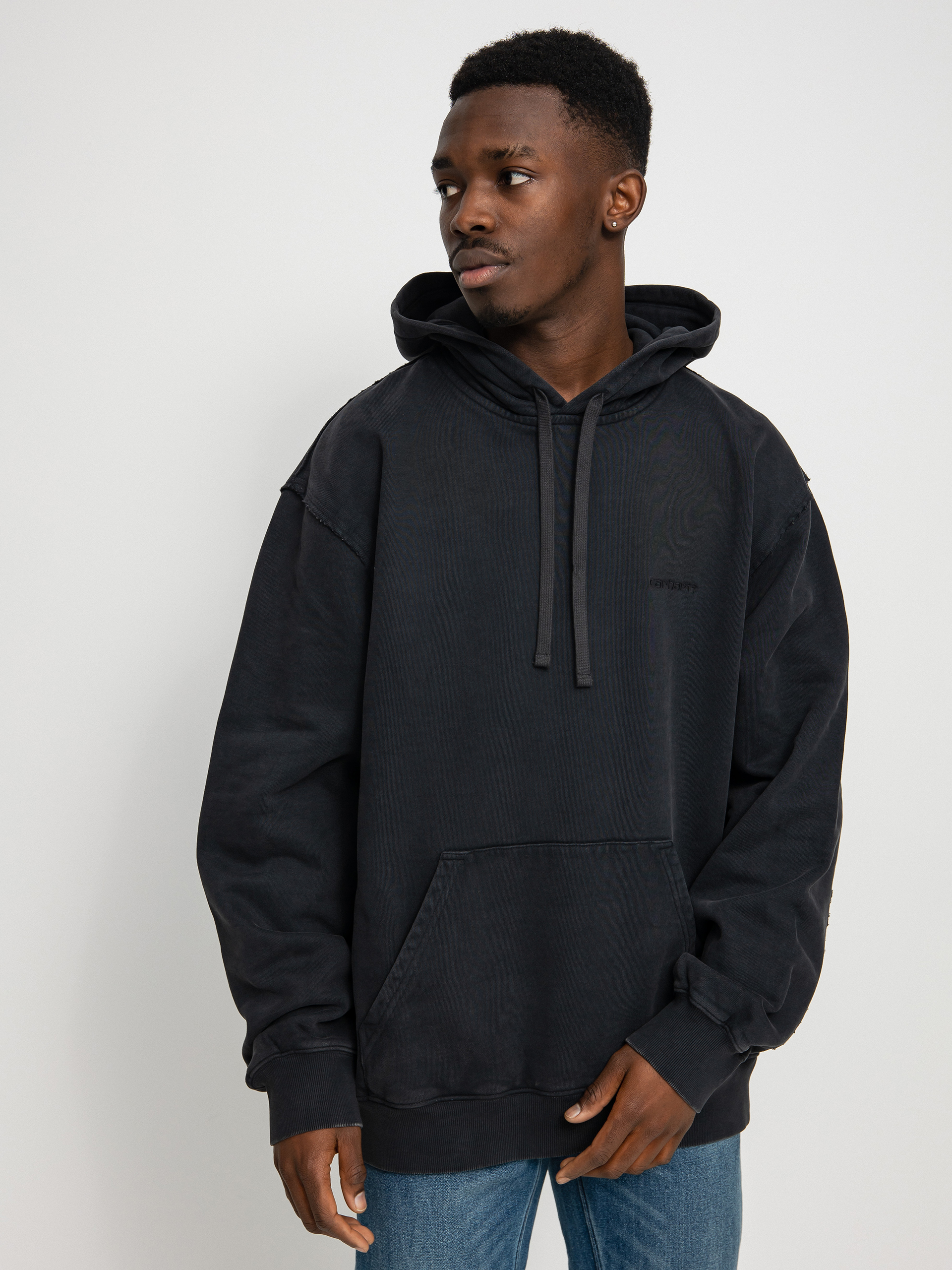 Bluza z kapturem Carhartt WIP Marfa HD (black)