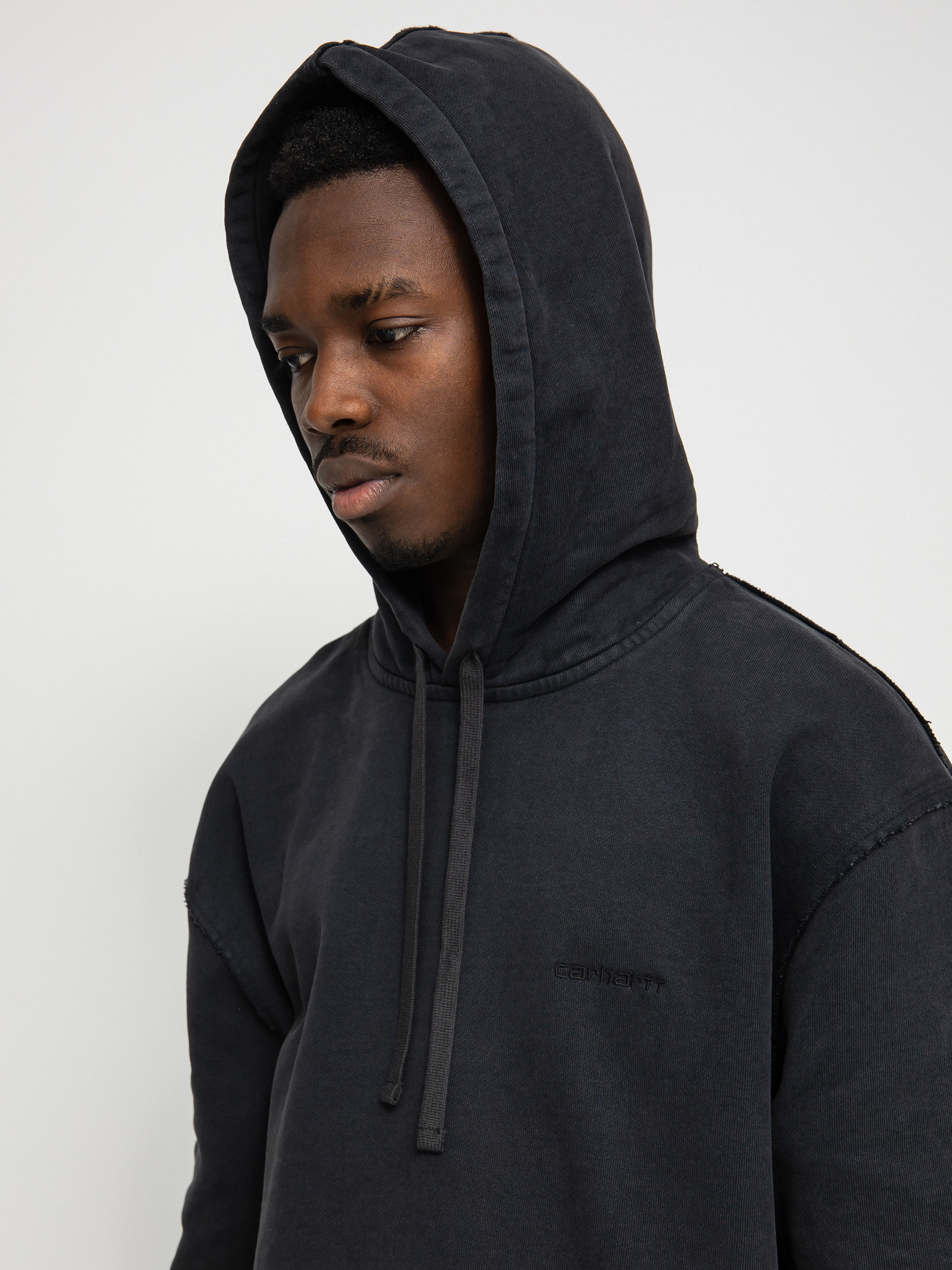 Bluza z kapturem Carhartt WIP Marfa HD (black)