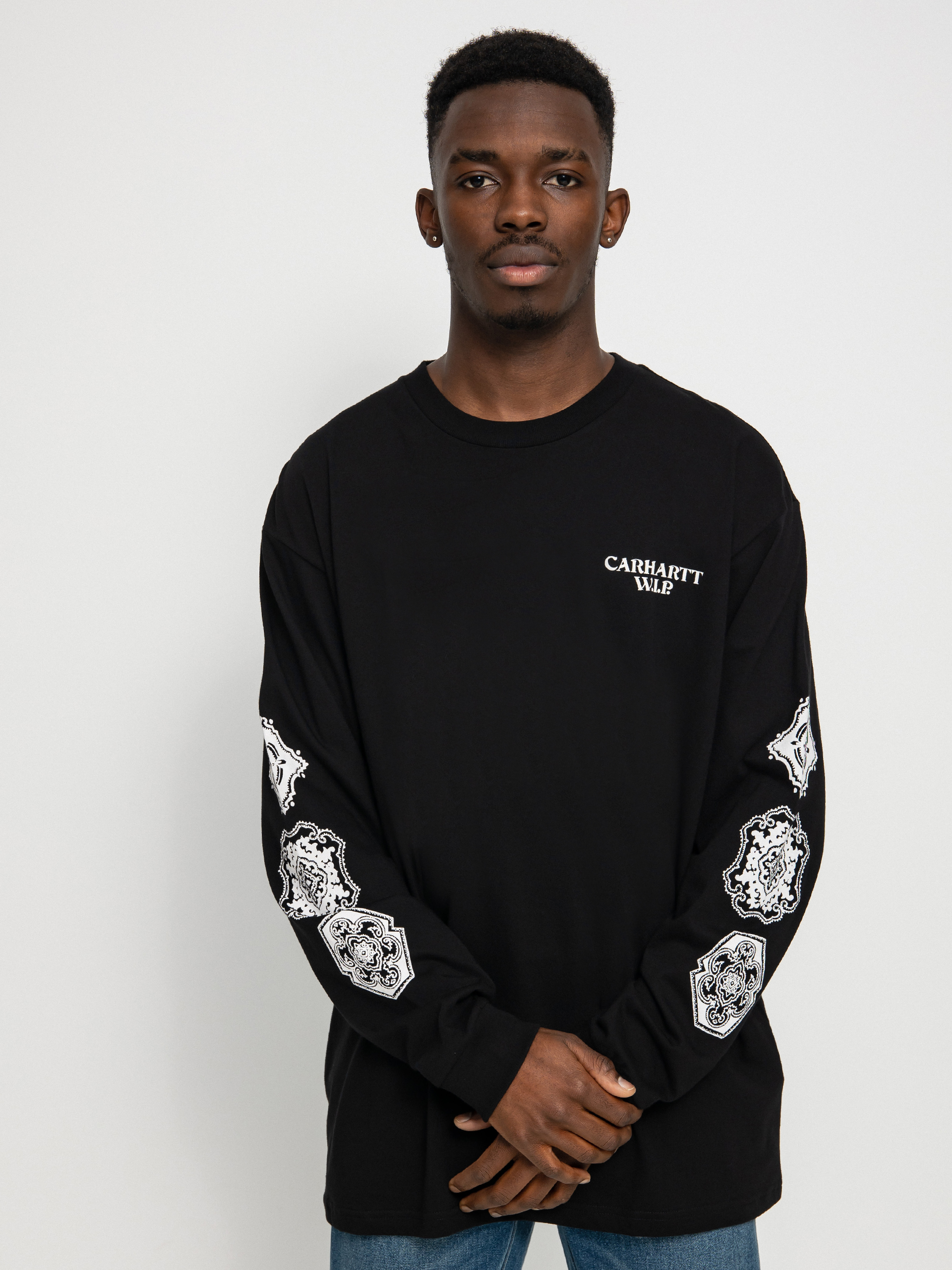 Longsleeve Carhartt WIP Scope (black/white)