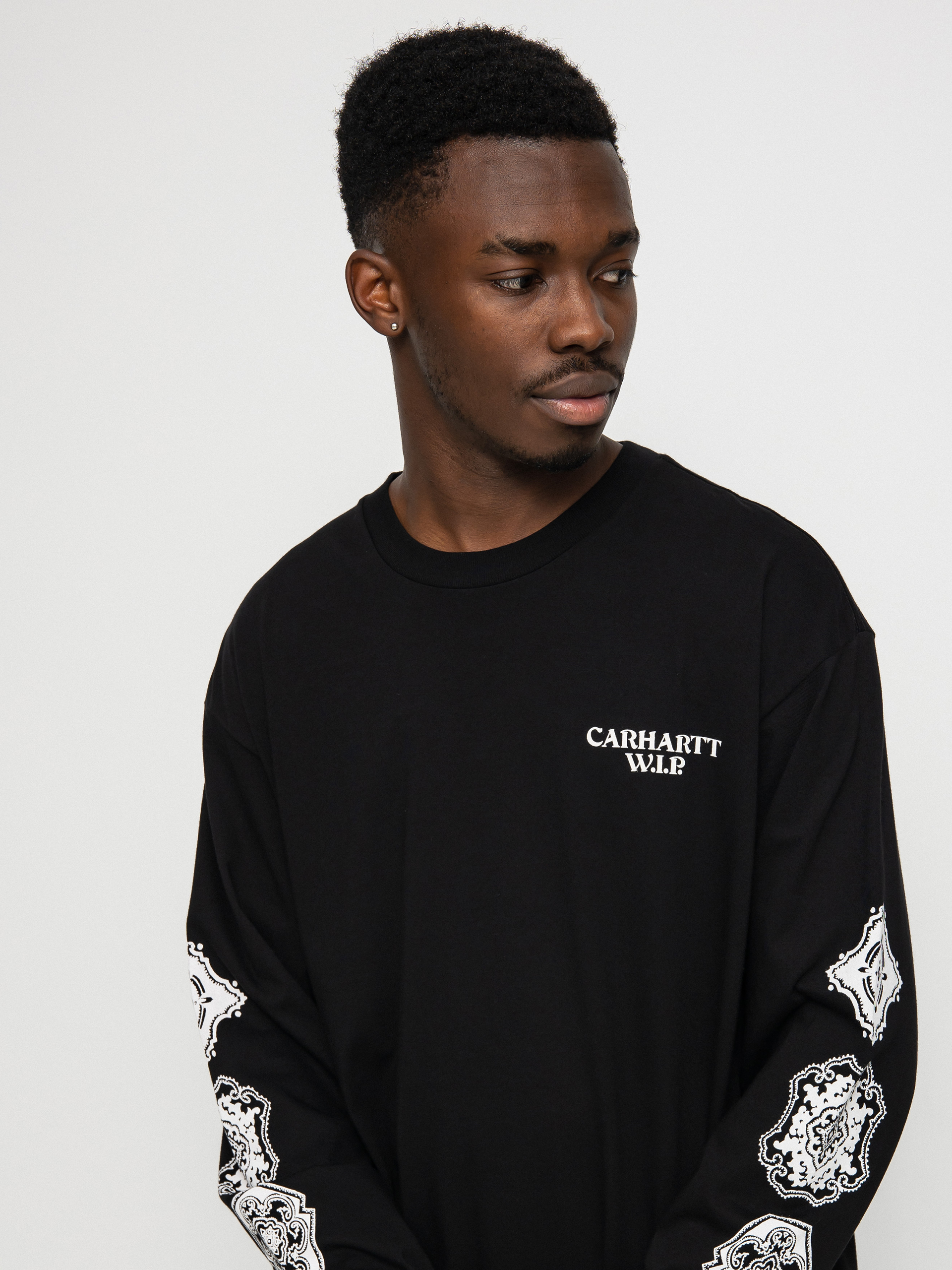 Longsleeve Carhartt WIP Scope (black/white)