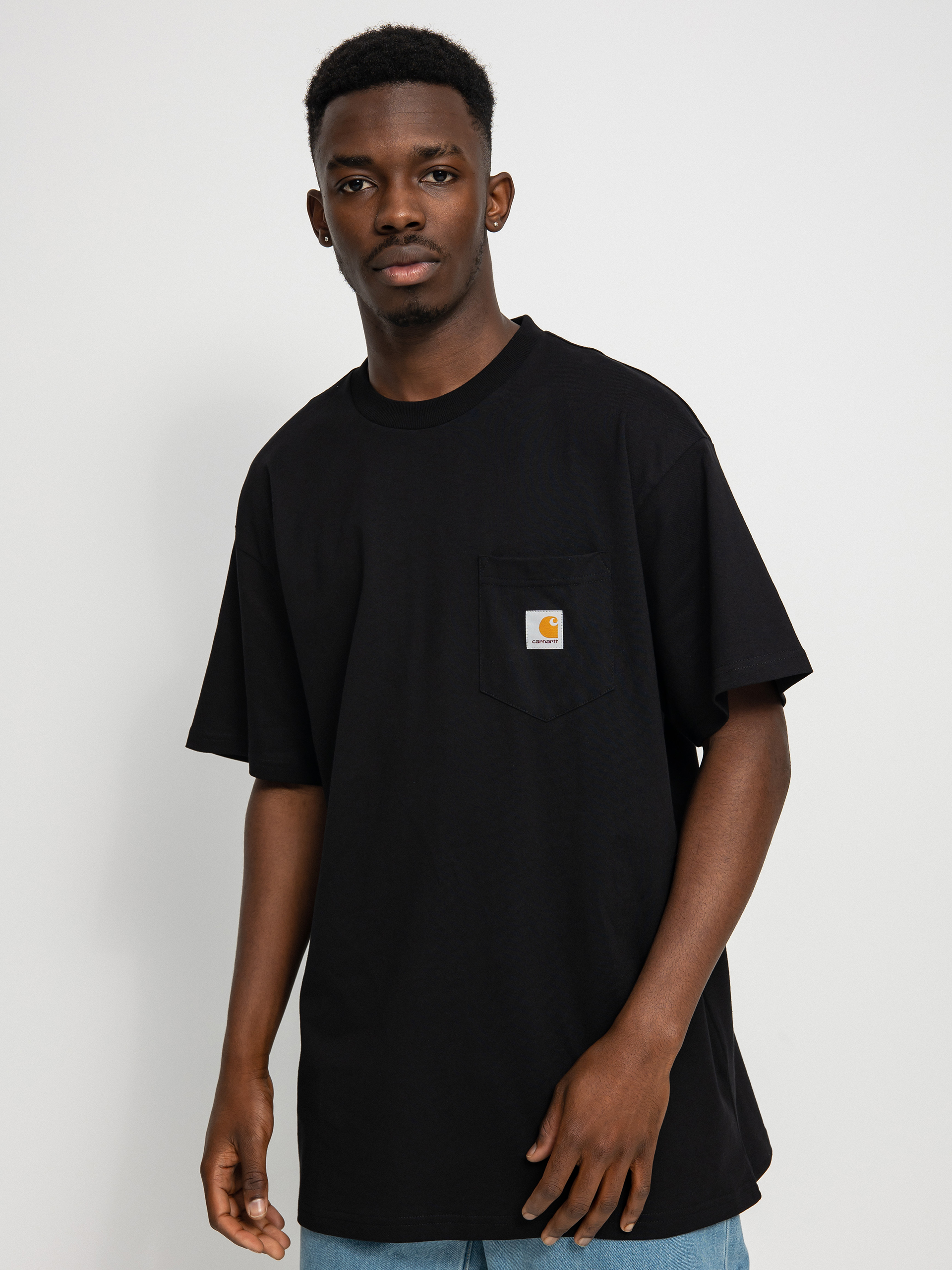 T-shirt Carhartt WIP Local Pocket (black/marengo)