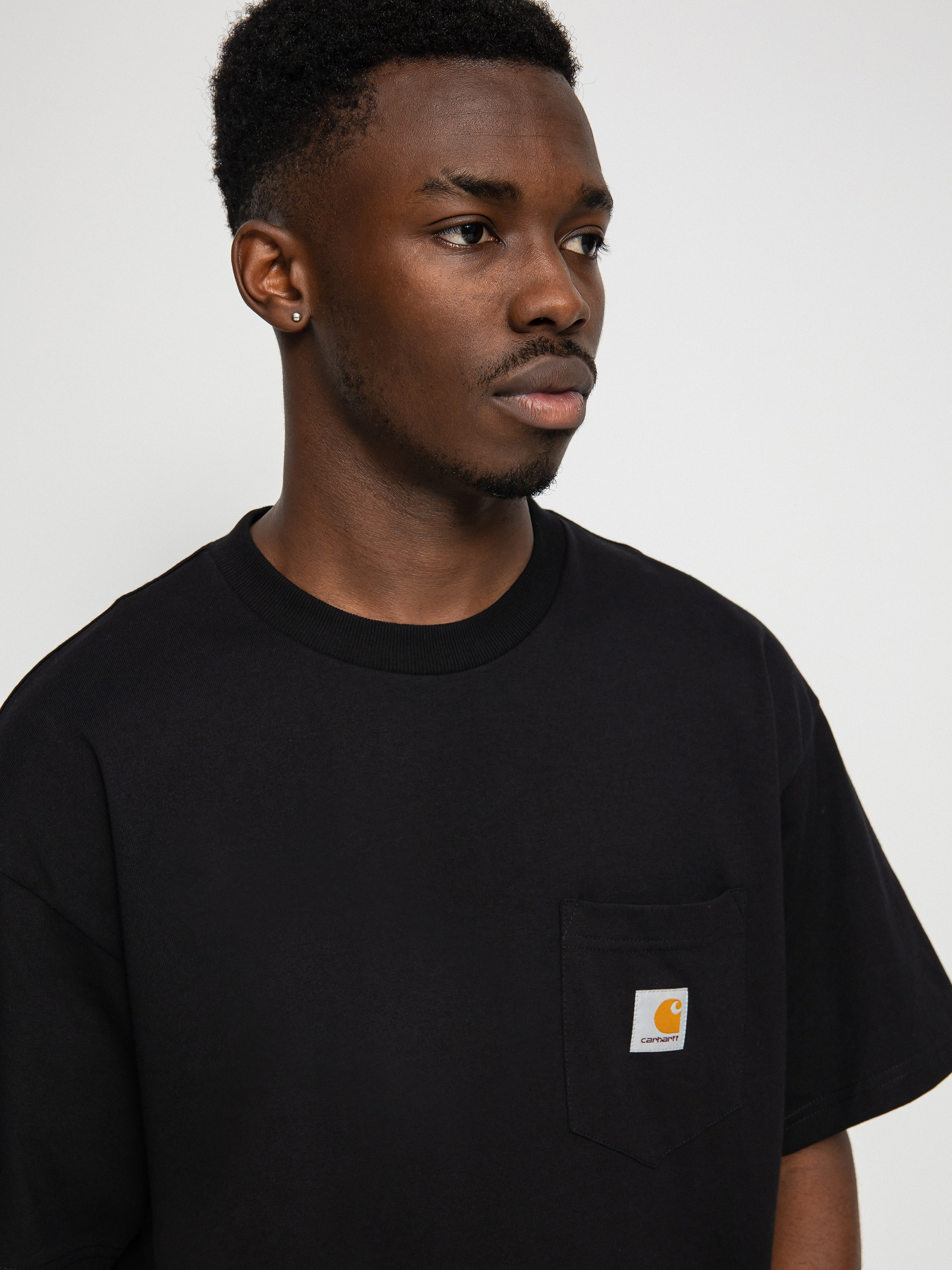 T-shirt Carhartt WIP Local Pocket (black/marengo)
