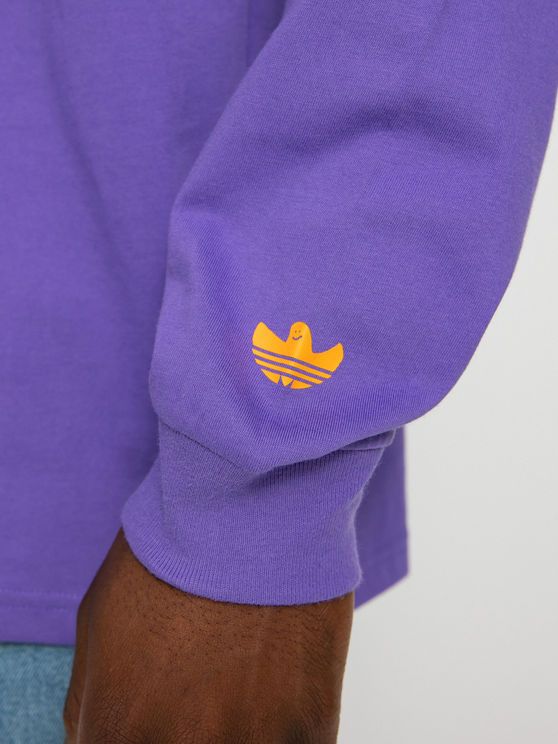 Longsleeve adidas G Shmoo (purrus/multco)