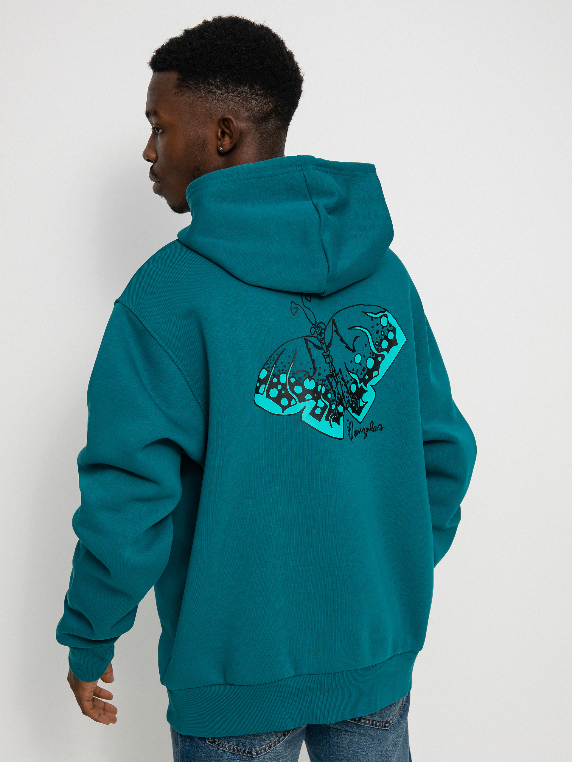 Bluza z kapturem adidas G Shmoo HD (legtea/multco)