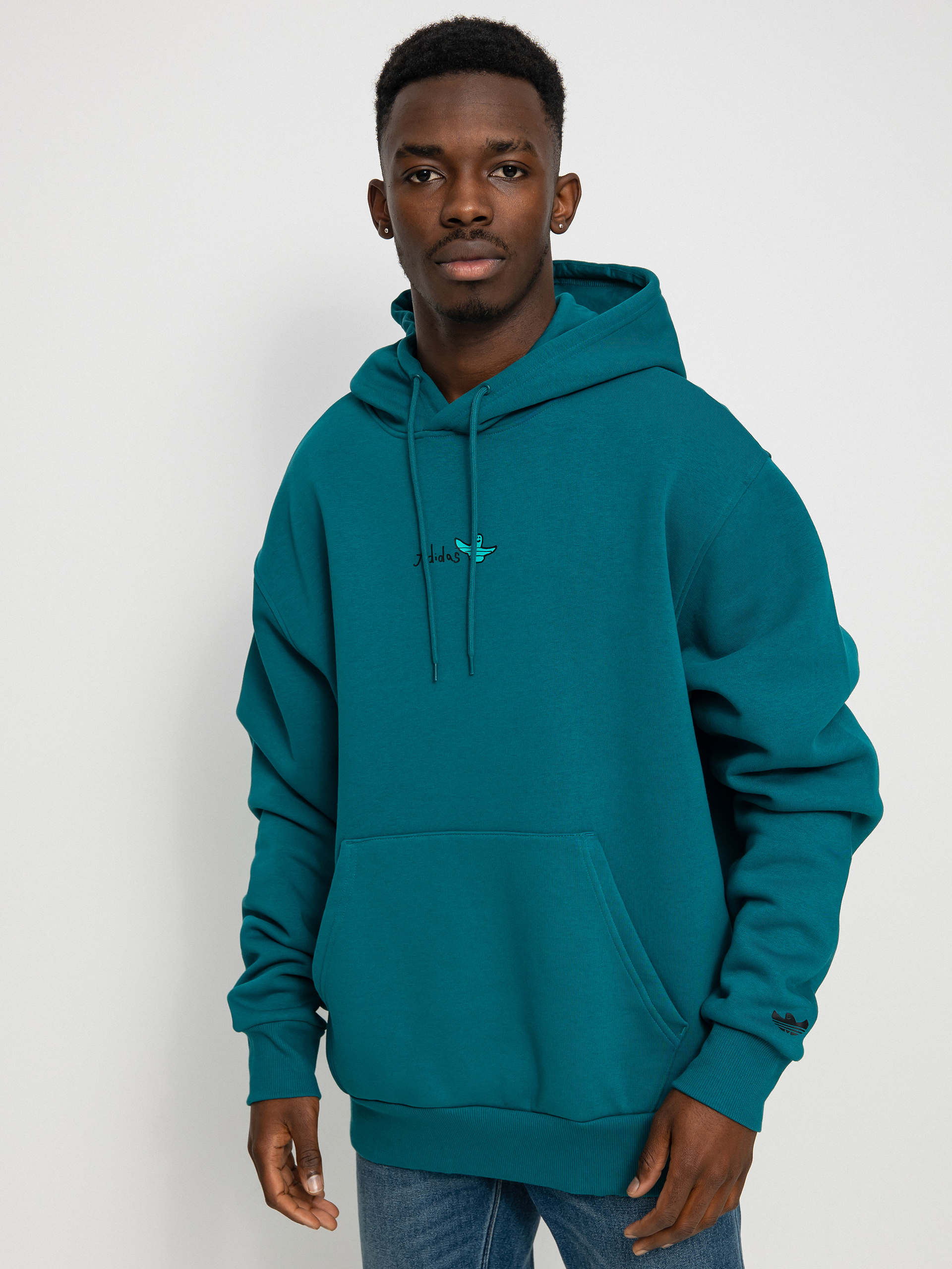 Bluza z kapturem adidas G Shmoo HD (legtea/multco)