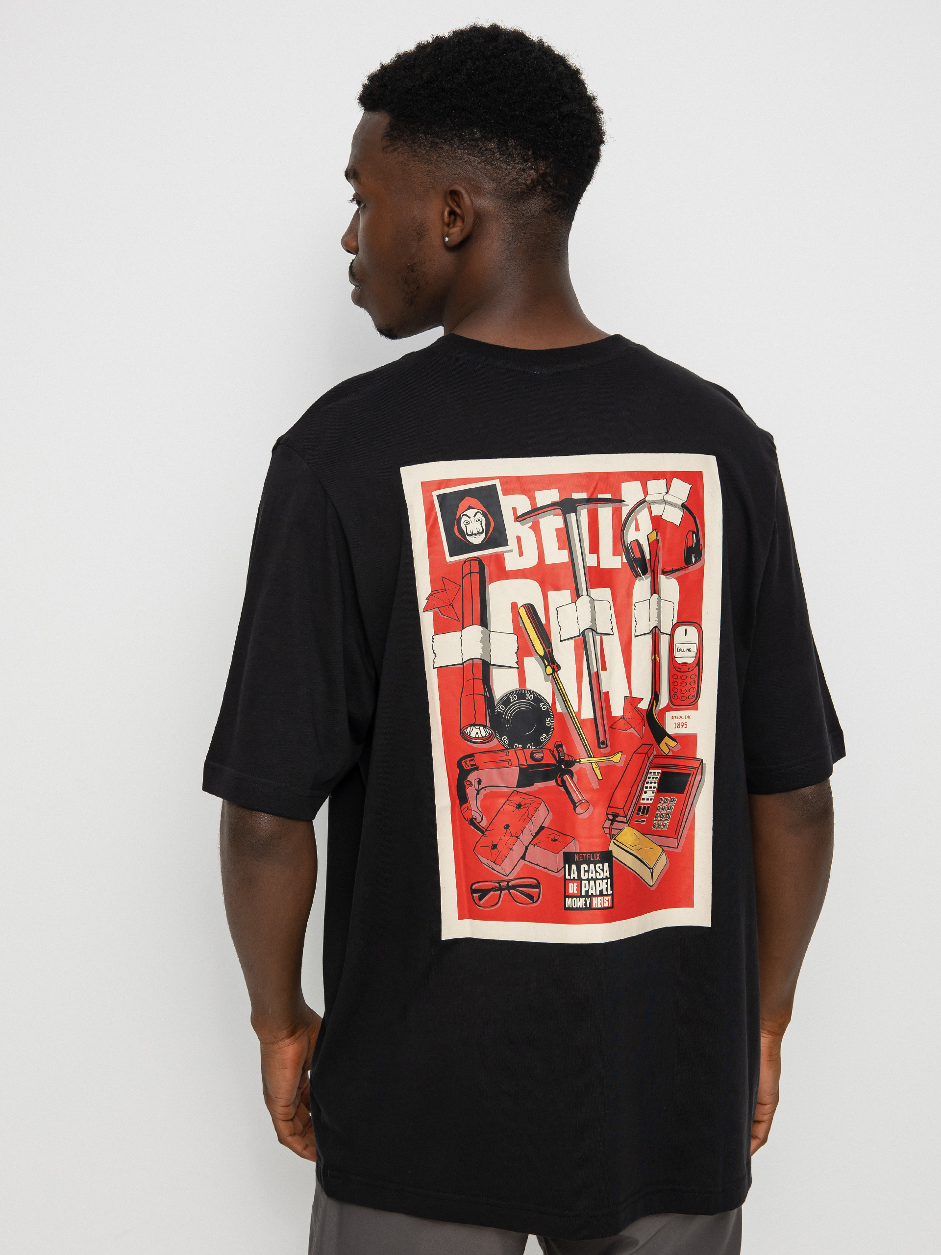 T-shirt Reebok La Casa De Papel (black)