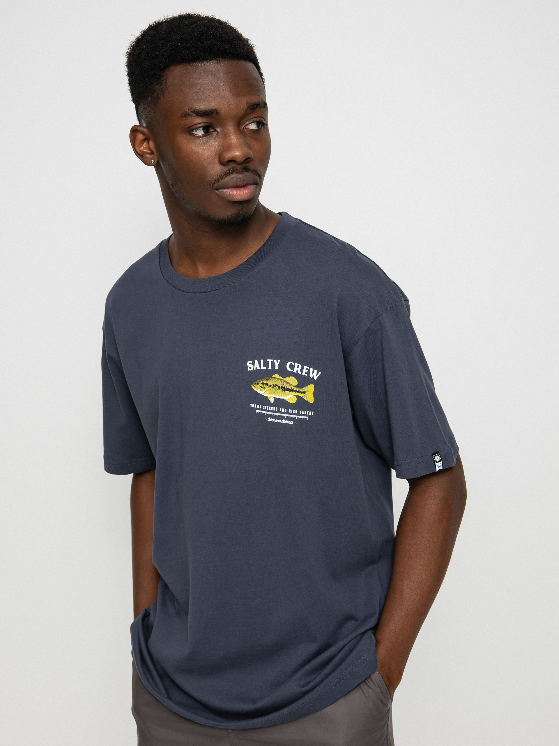 T-shirt Salty Crew Bigmouth (harbor blue)