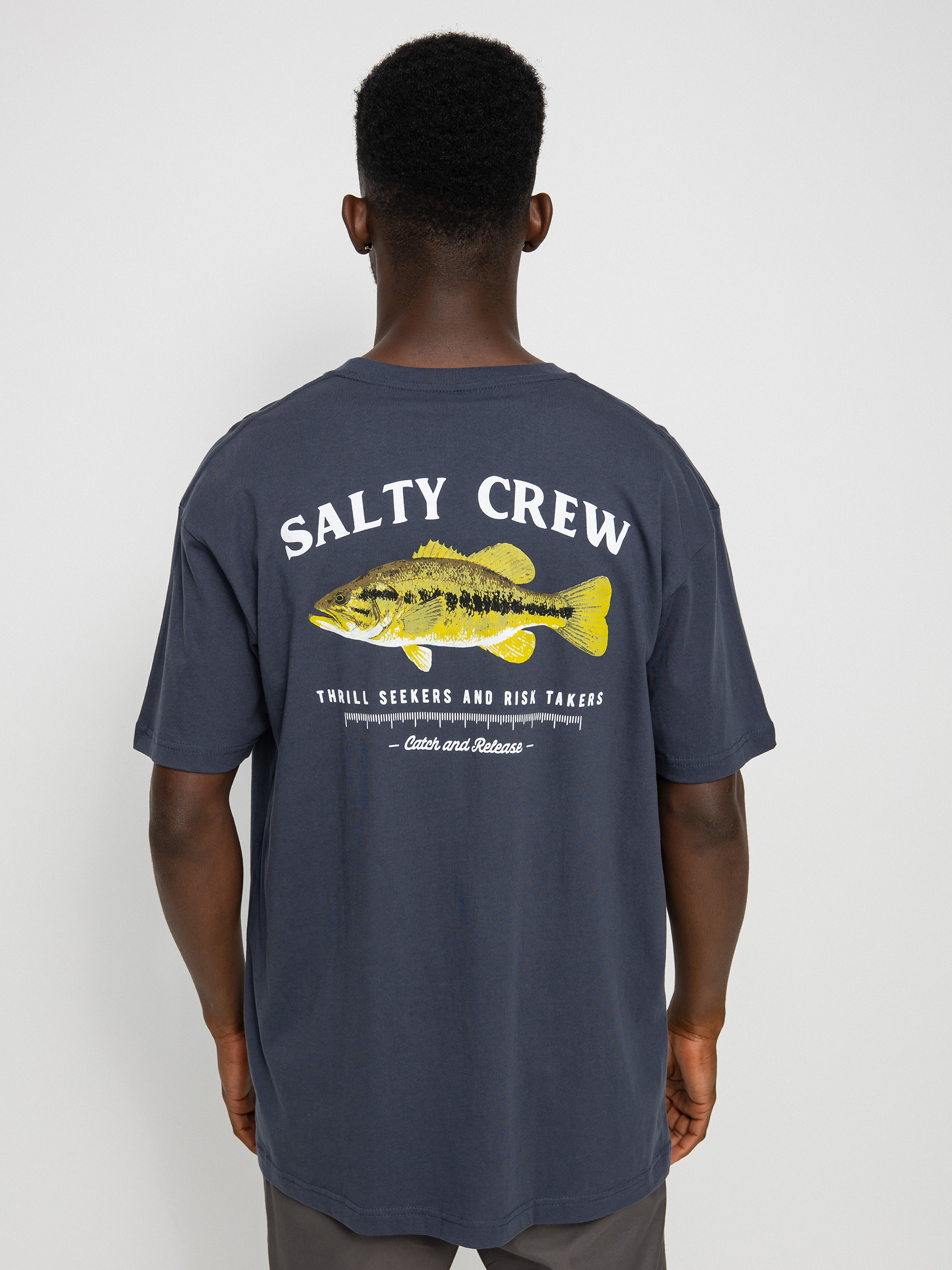 T-shirt Salty Crew Bigmouth (harbor blue)