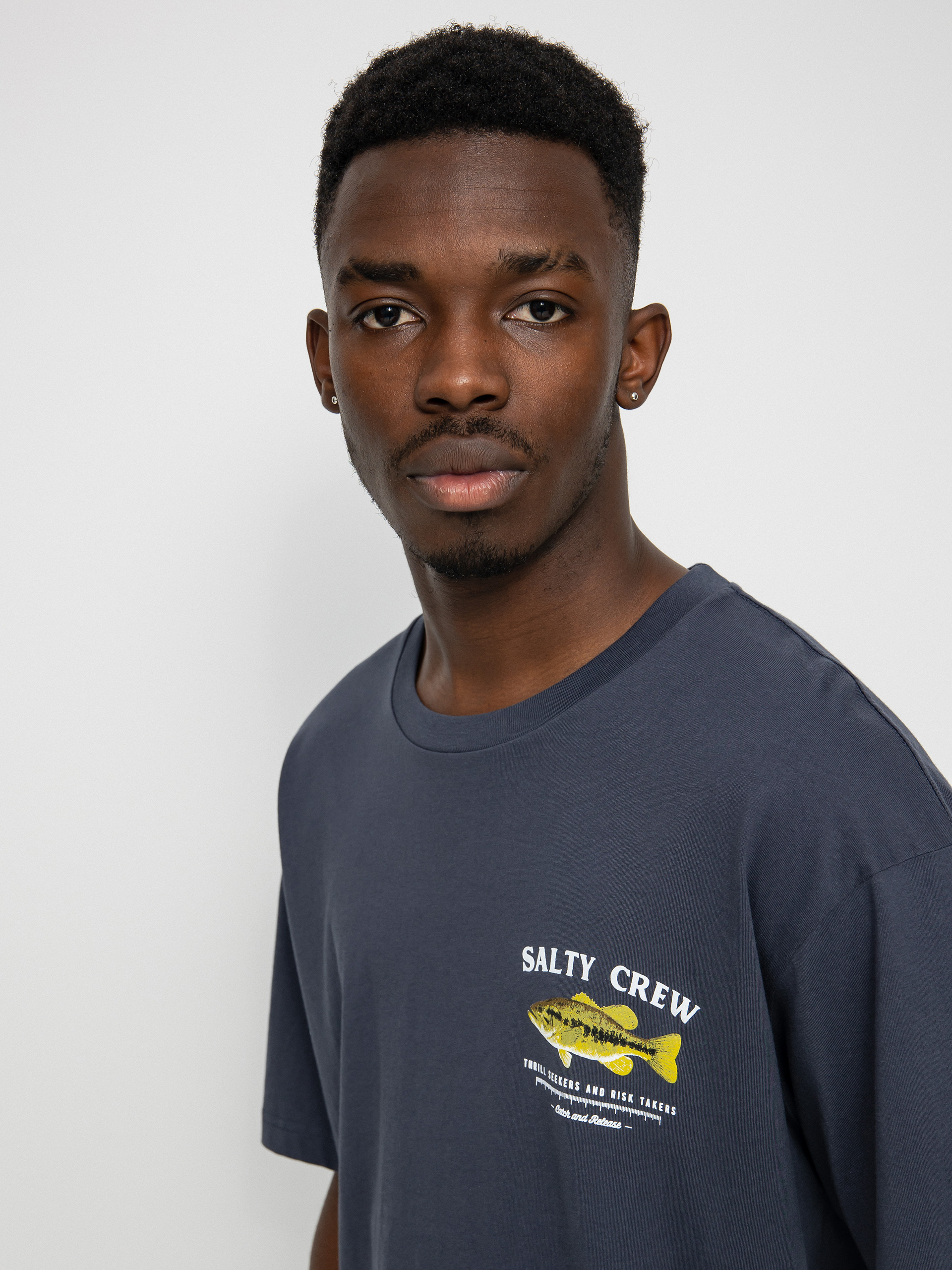 T-shirt Salty Crew Bigmouth (harbor blue)