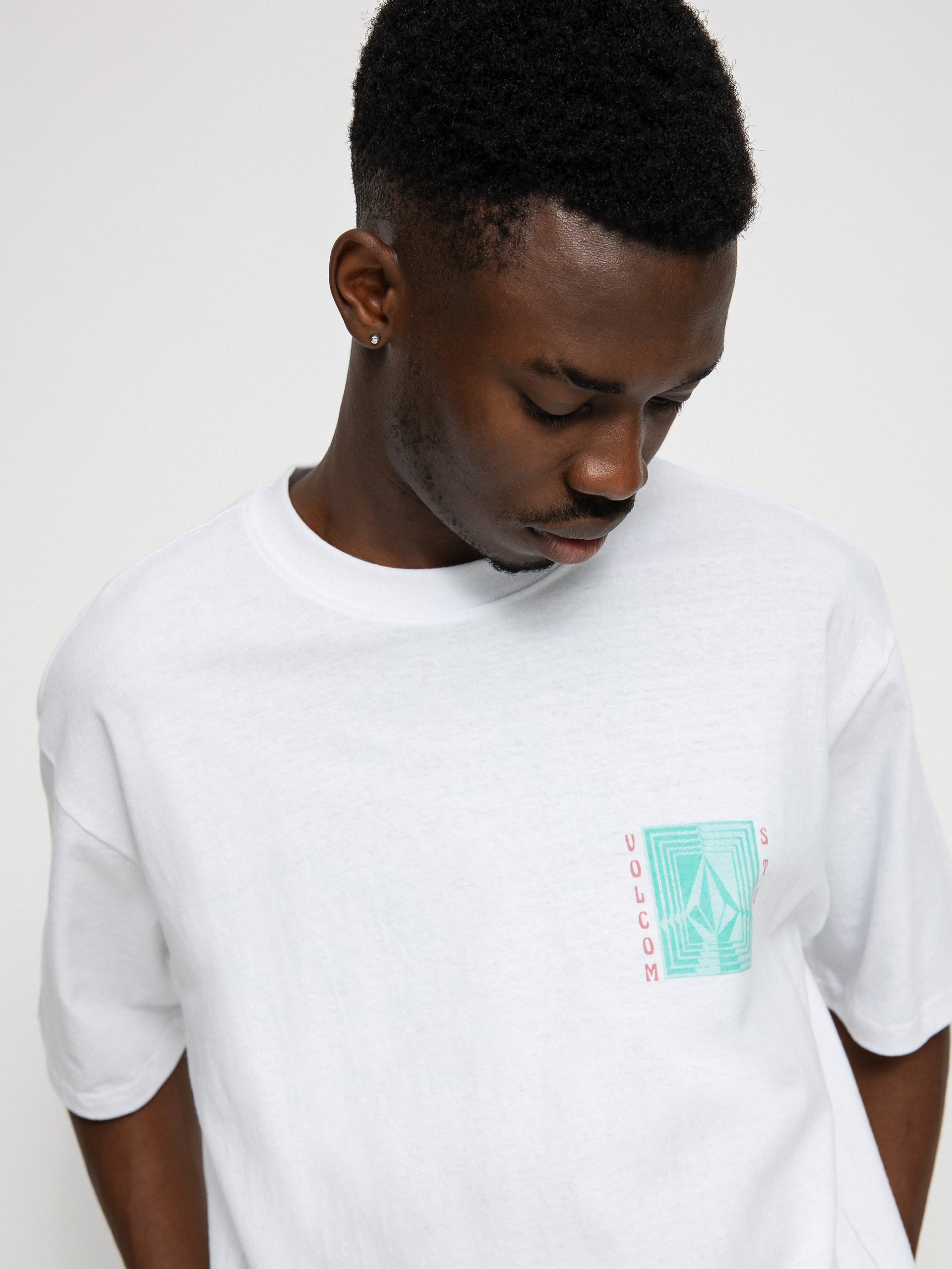 T-shirt Volcom Reverberation Lse (white)