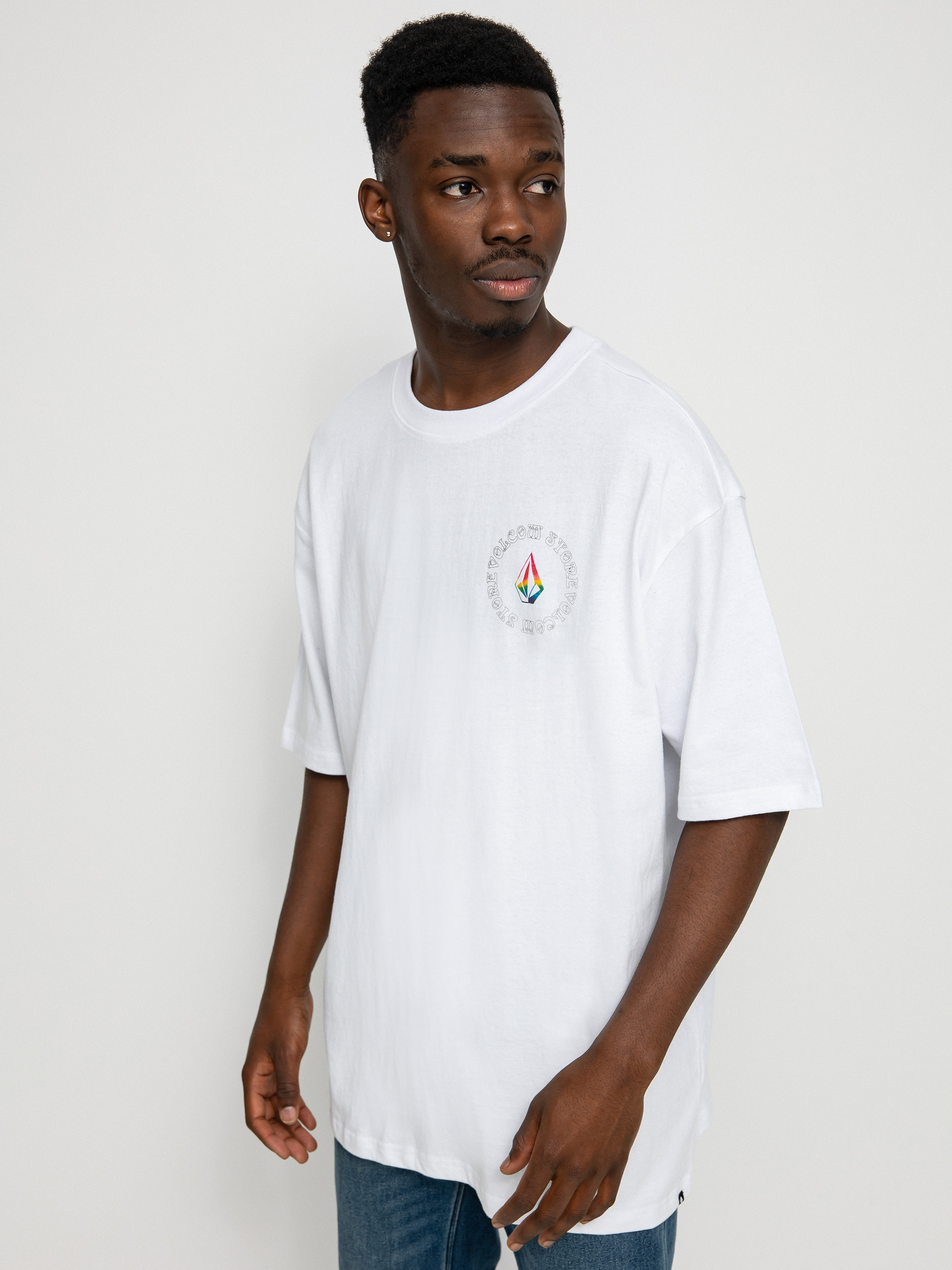 T-shirt Volcom Star Shields Lse (white)