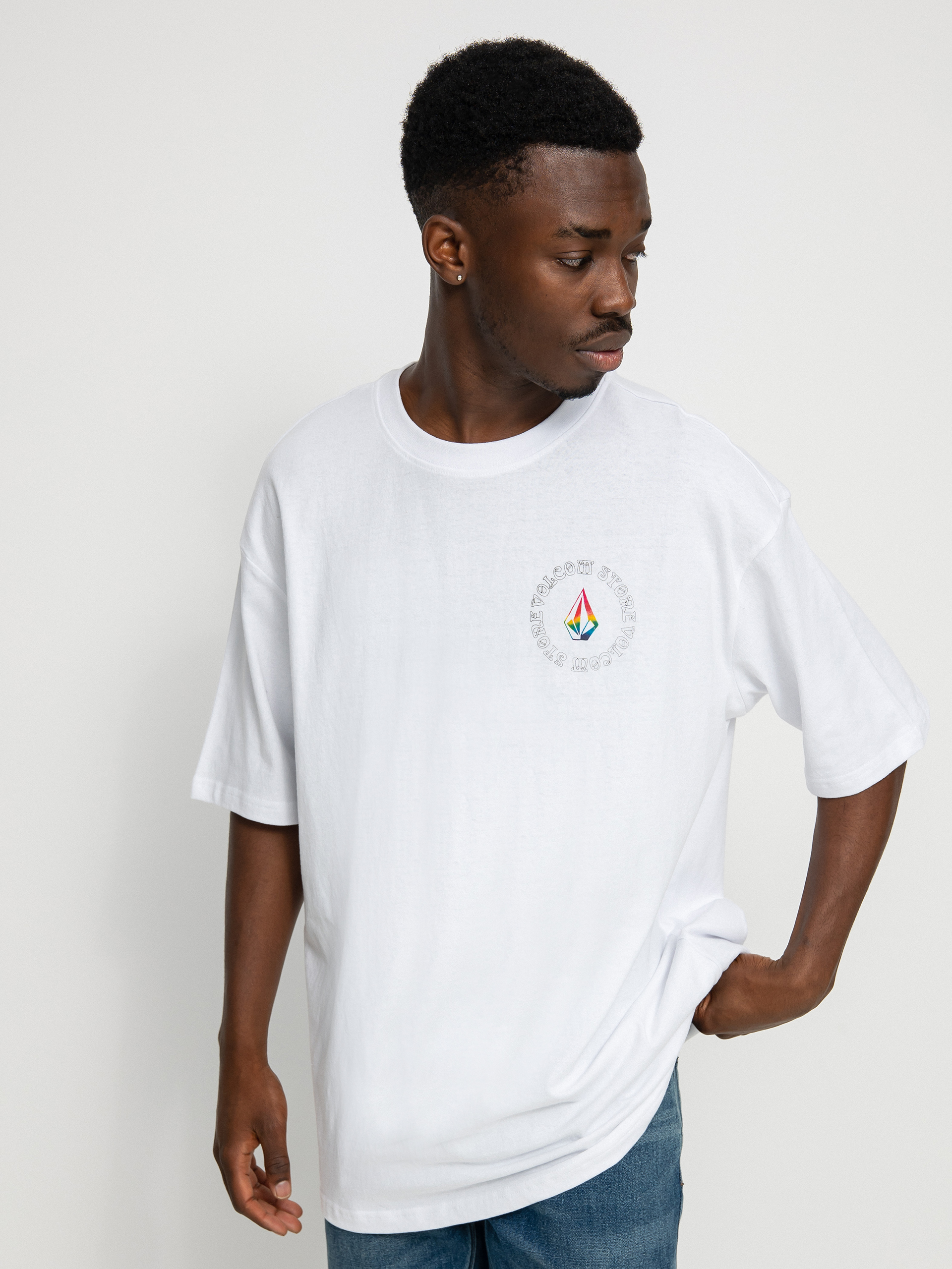 T-shirt Volcom Star Shields Lse (white)