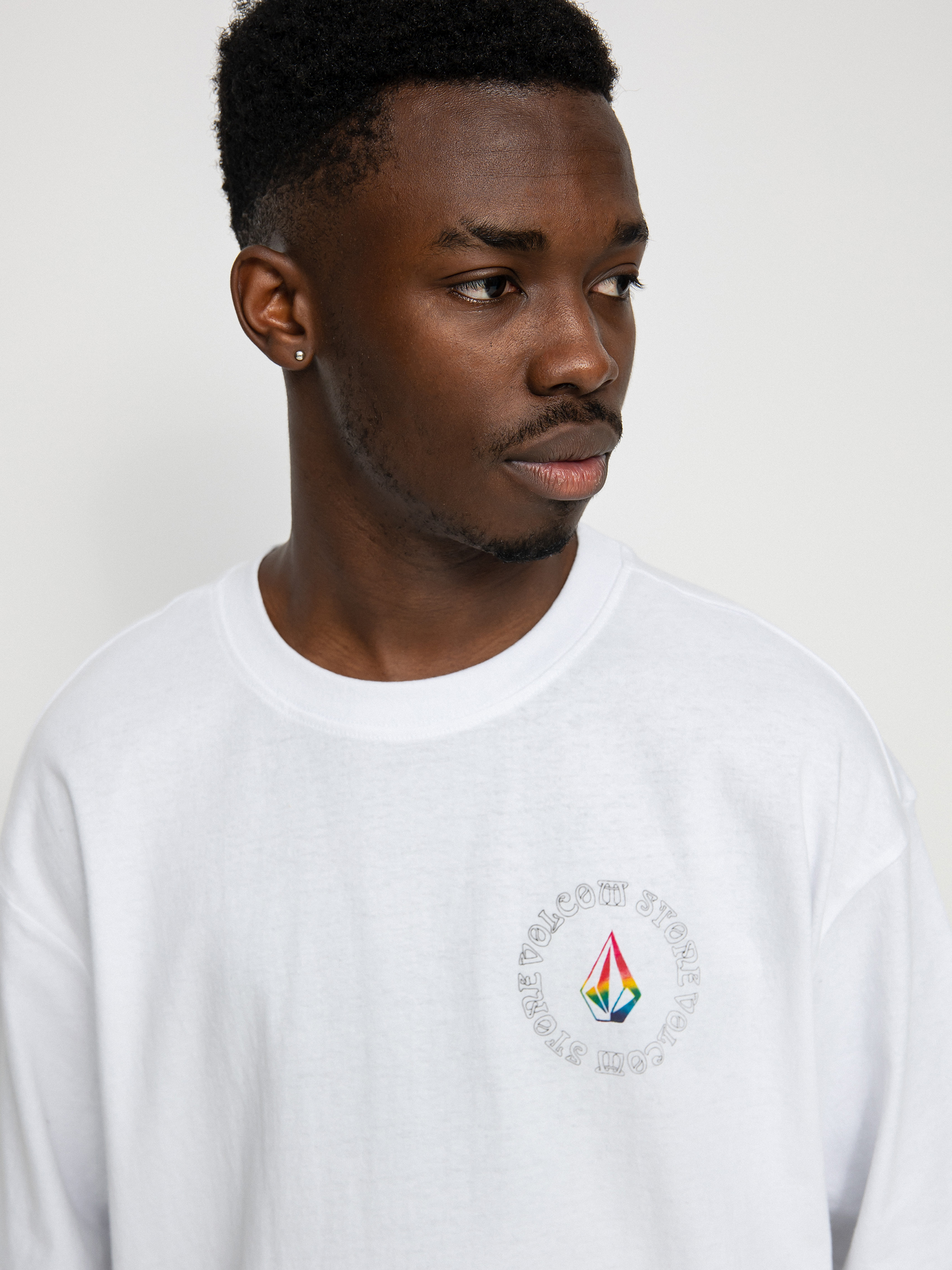 T-shirt Volcom Star Shields Lse (white)