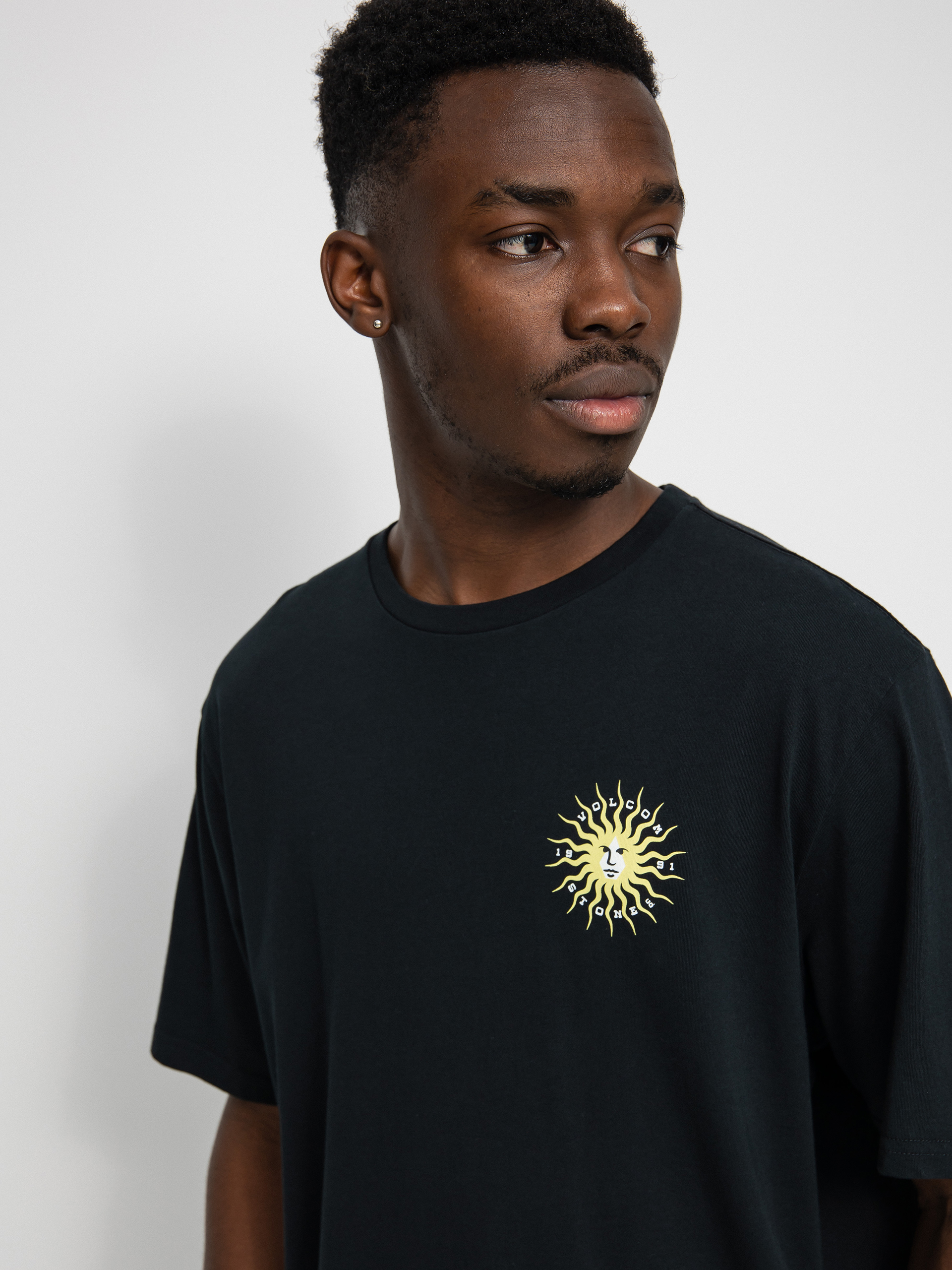T-shirt Volcom Solarian (black)