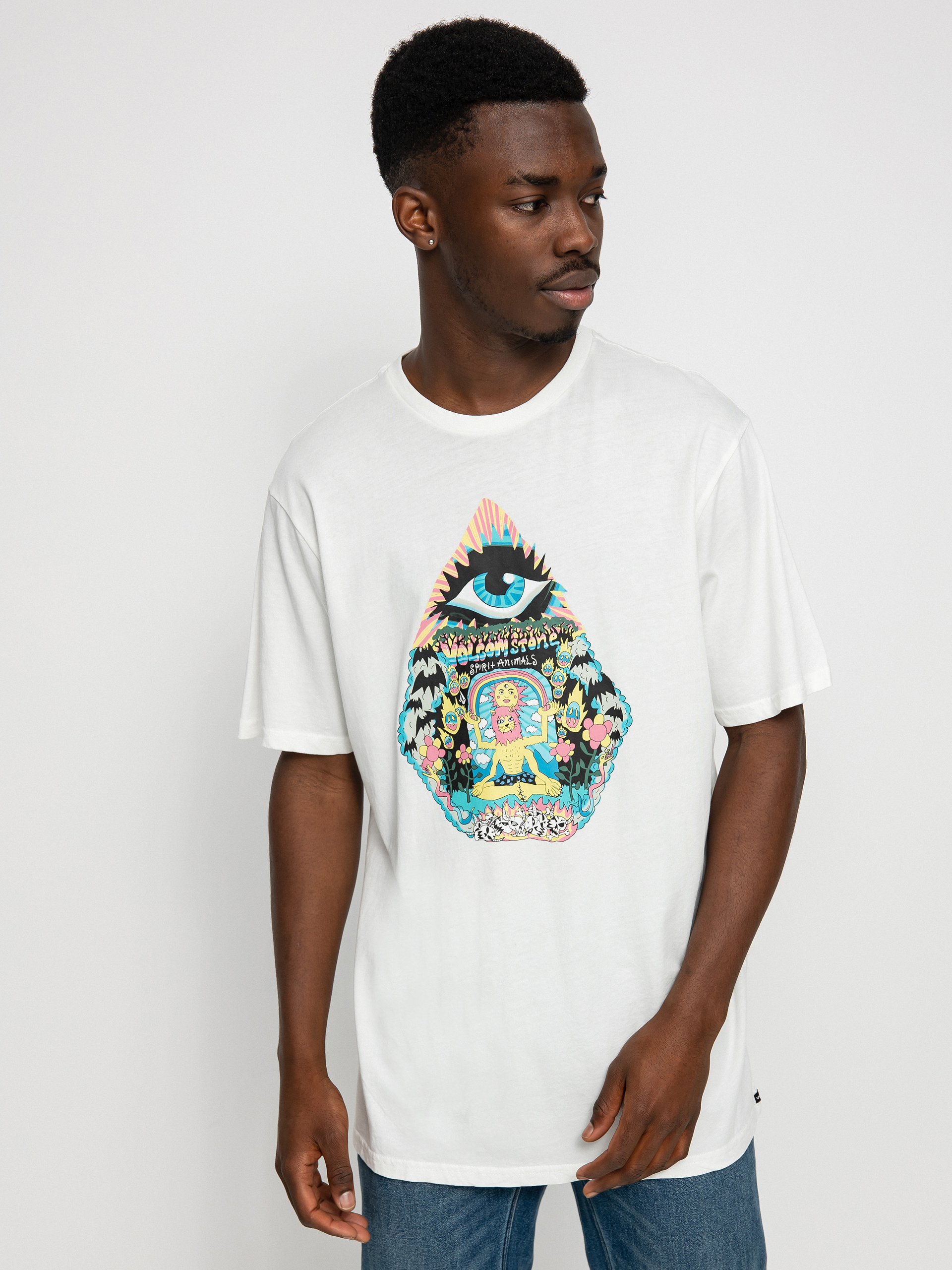 T-shirt Volcom Team Vitals (cloud)