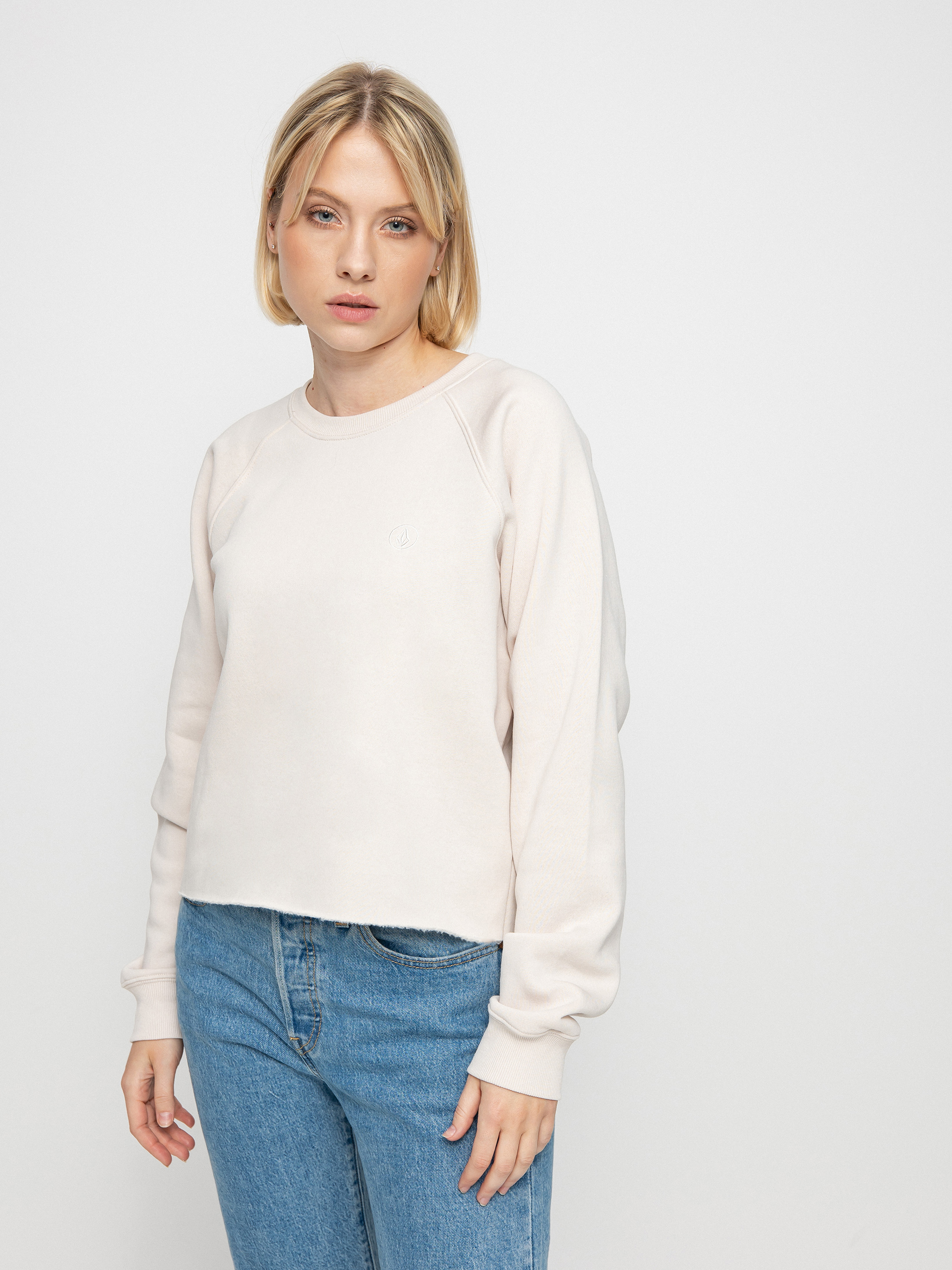 Bluza Volcom Truly Stoked Crew Wmn (moonbeam)