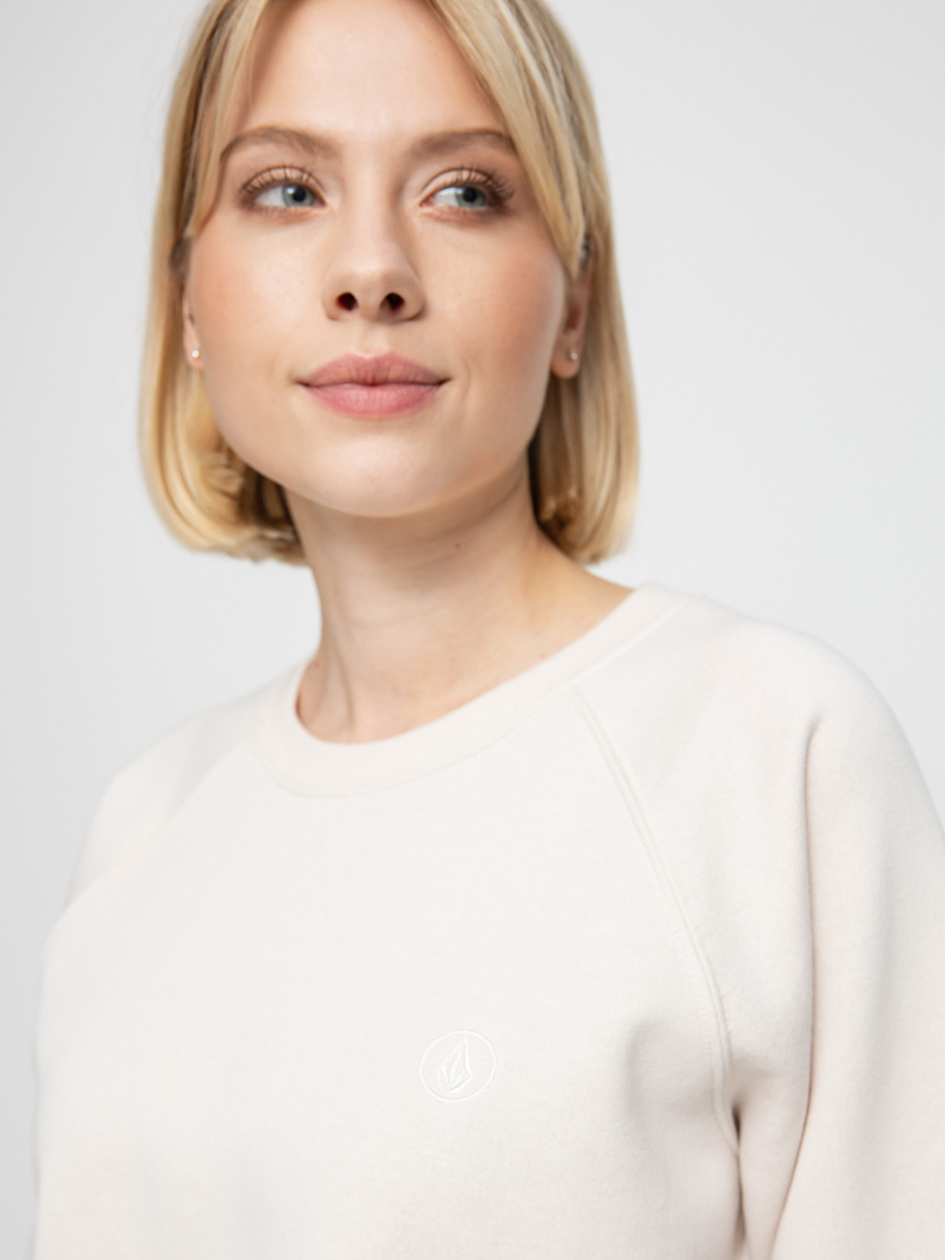 Bluza Volcom Truly Stoked Crew Wmn (moonbeam)