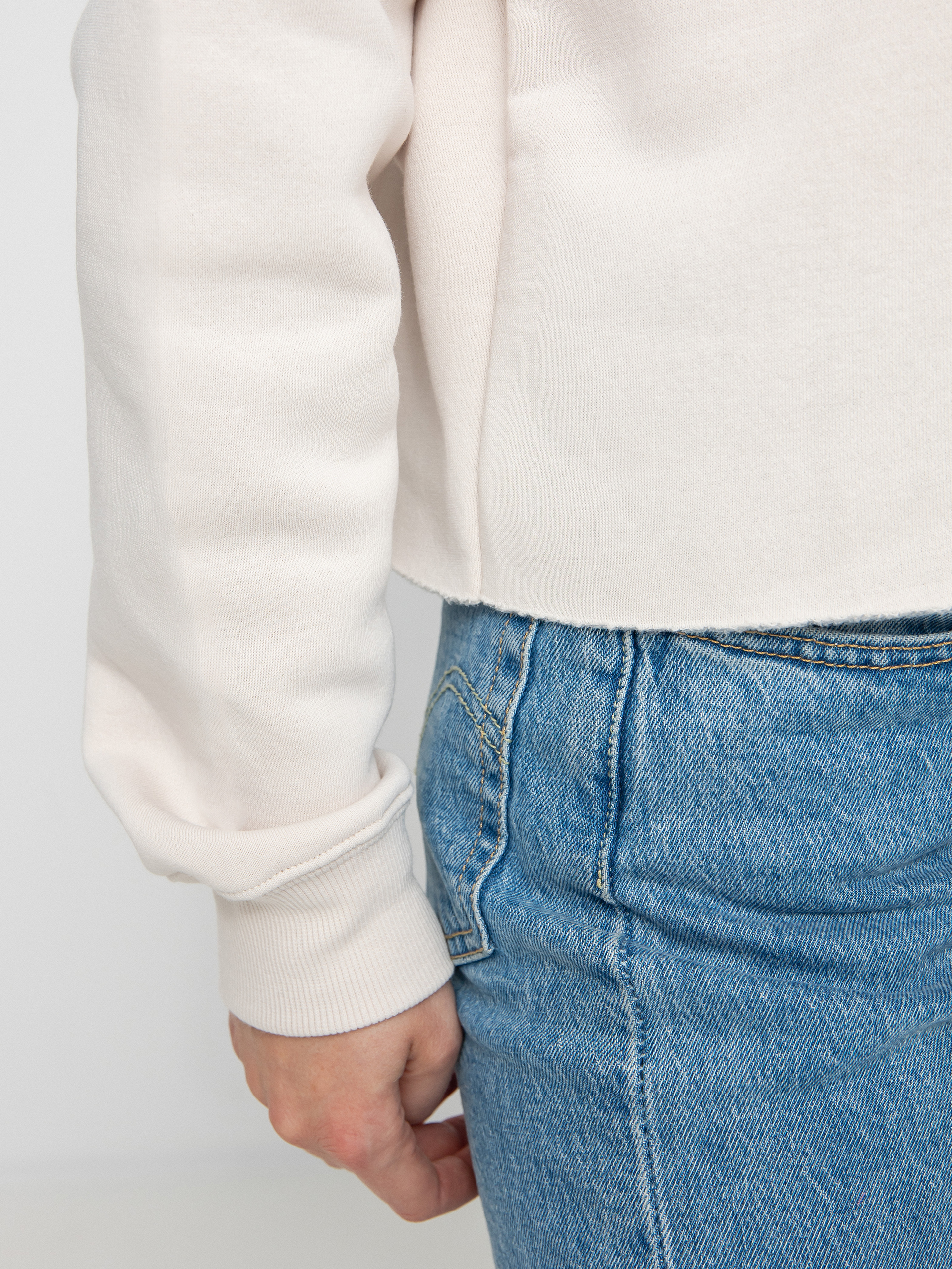 Bluza Volcom Truly Stoked Crew Wmn (moonbeam)