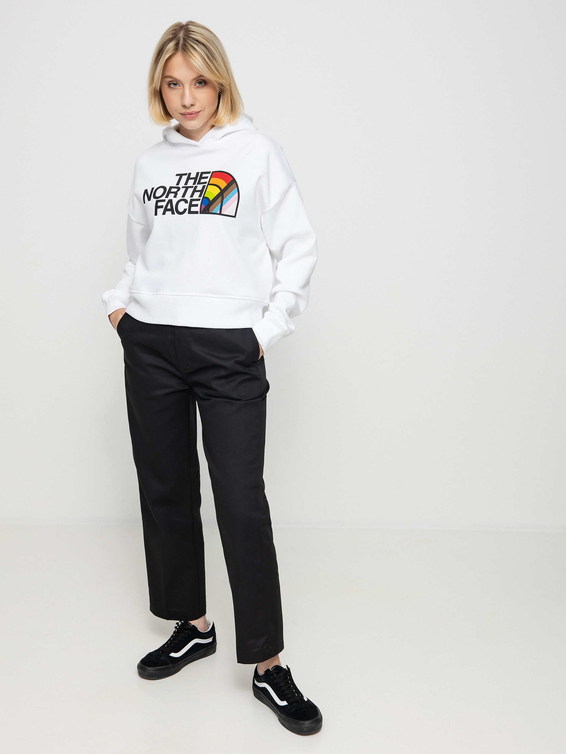 Bluza z kapturem The North Face Pride HD Wmn (tnf white)