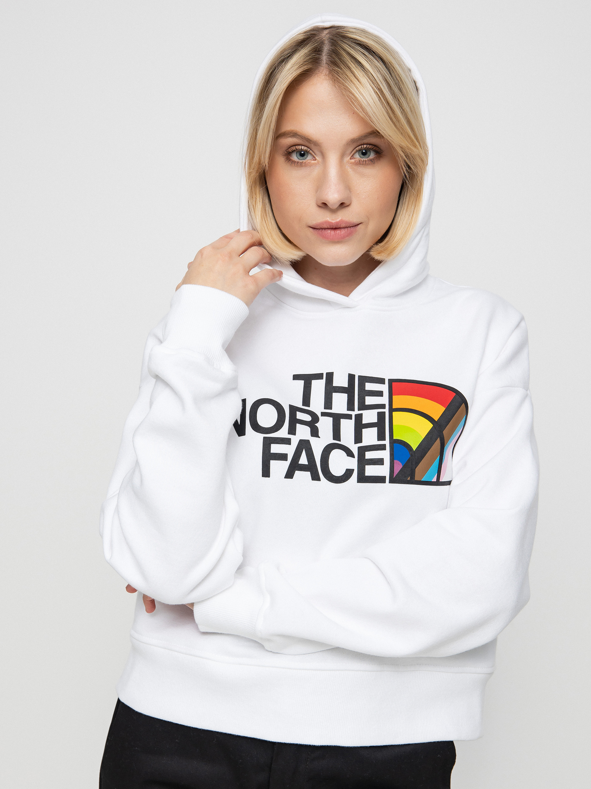 Bluza z kapturem The North Face Pride HD Wmn (tnf white)