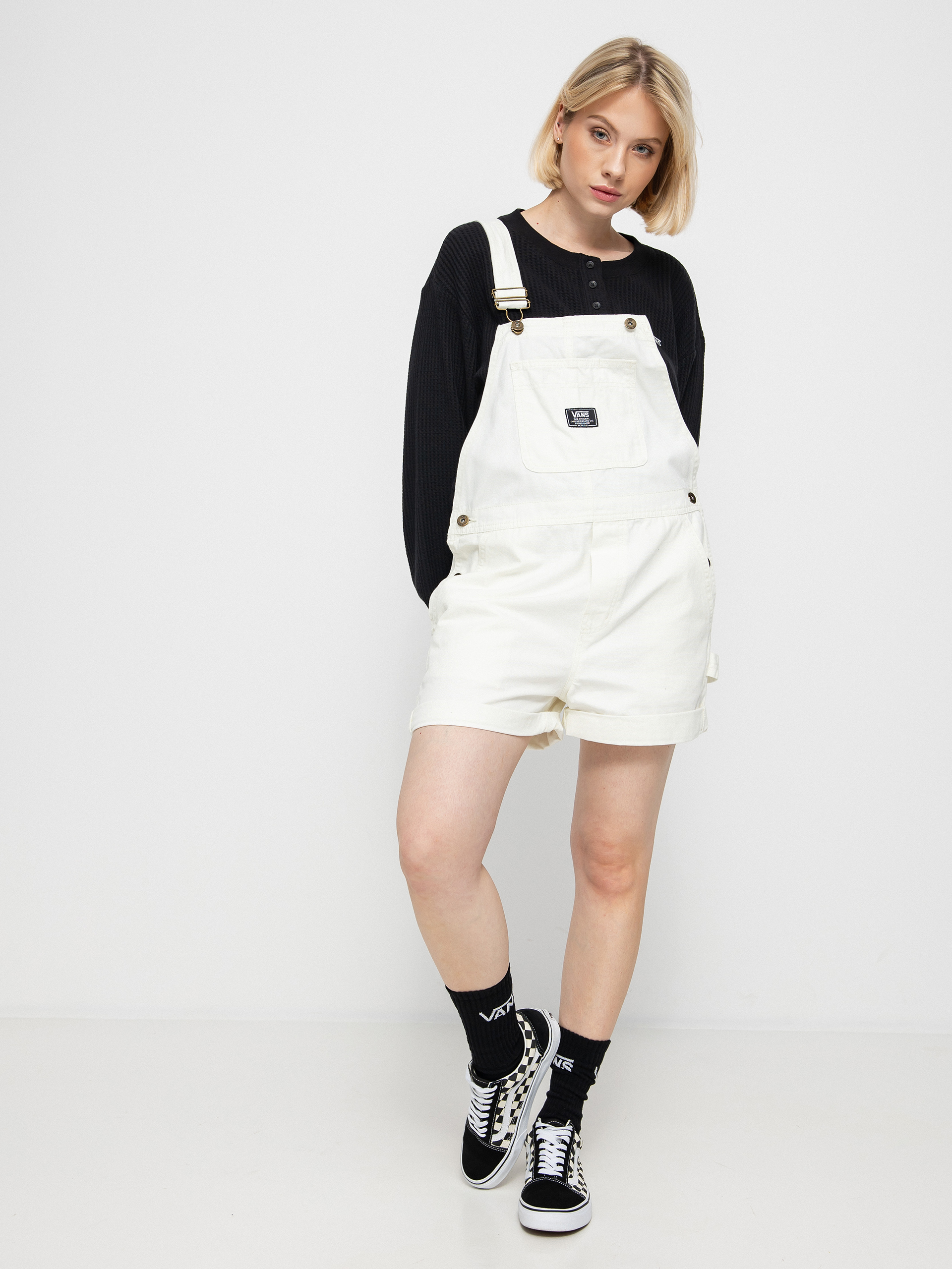 Bluza Vans Laid Back Henley Wmn (black)